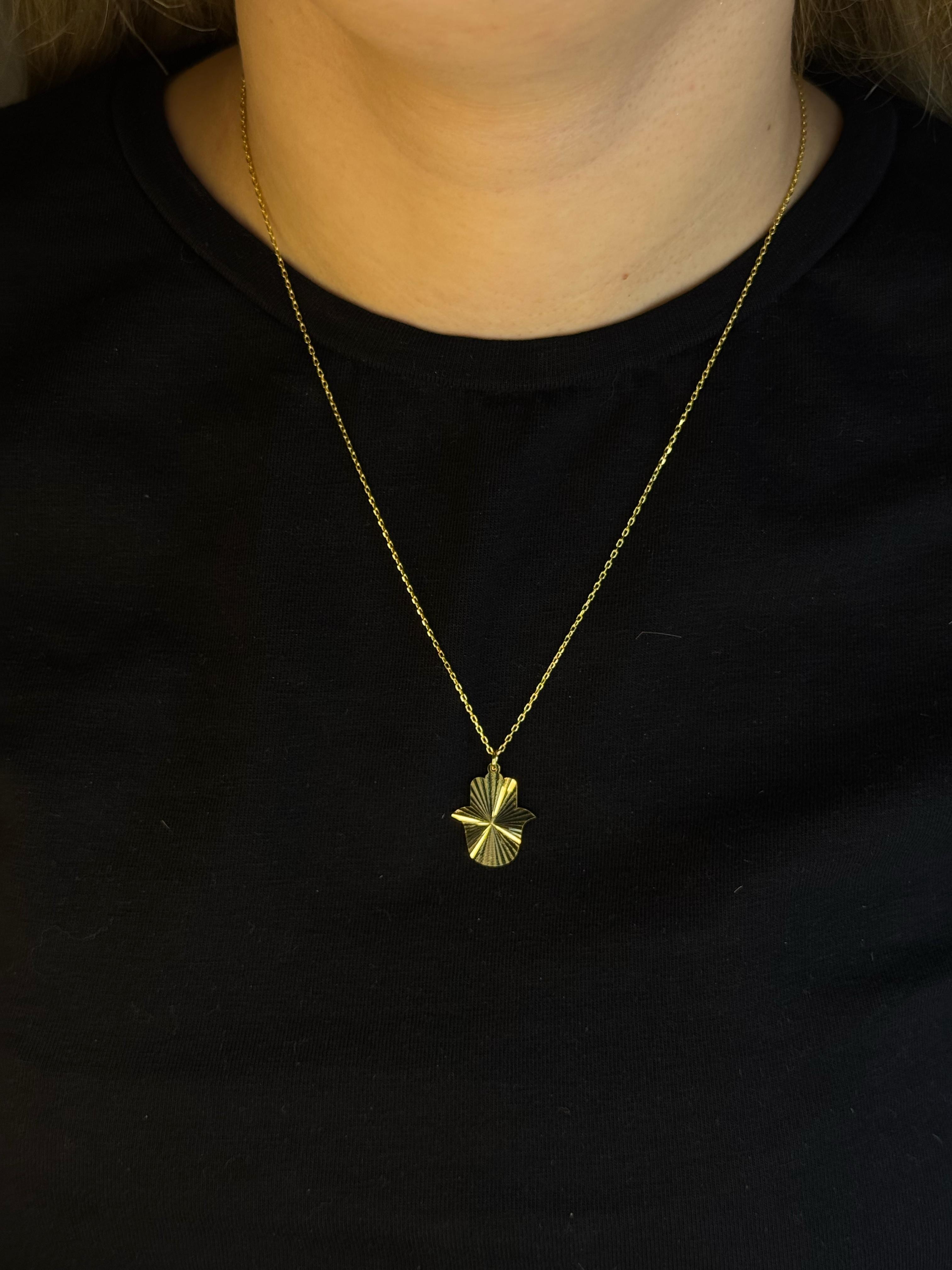 Hamsa'nın Eli Kolye
