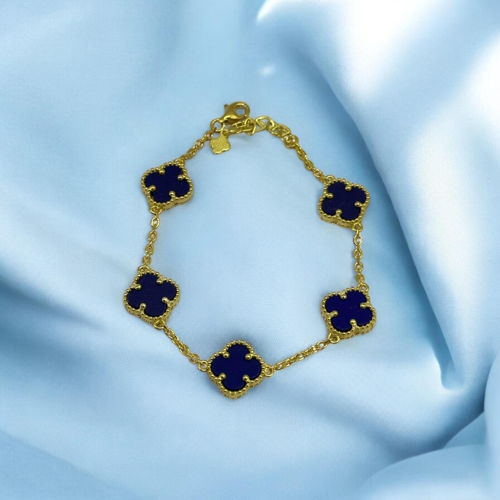 Leaf Clover Bileklik (Lapis)