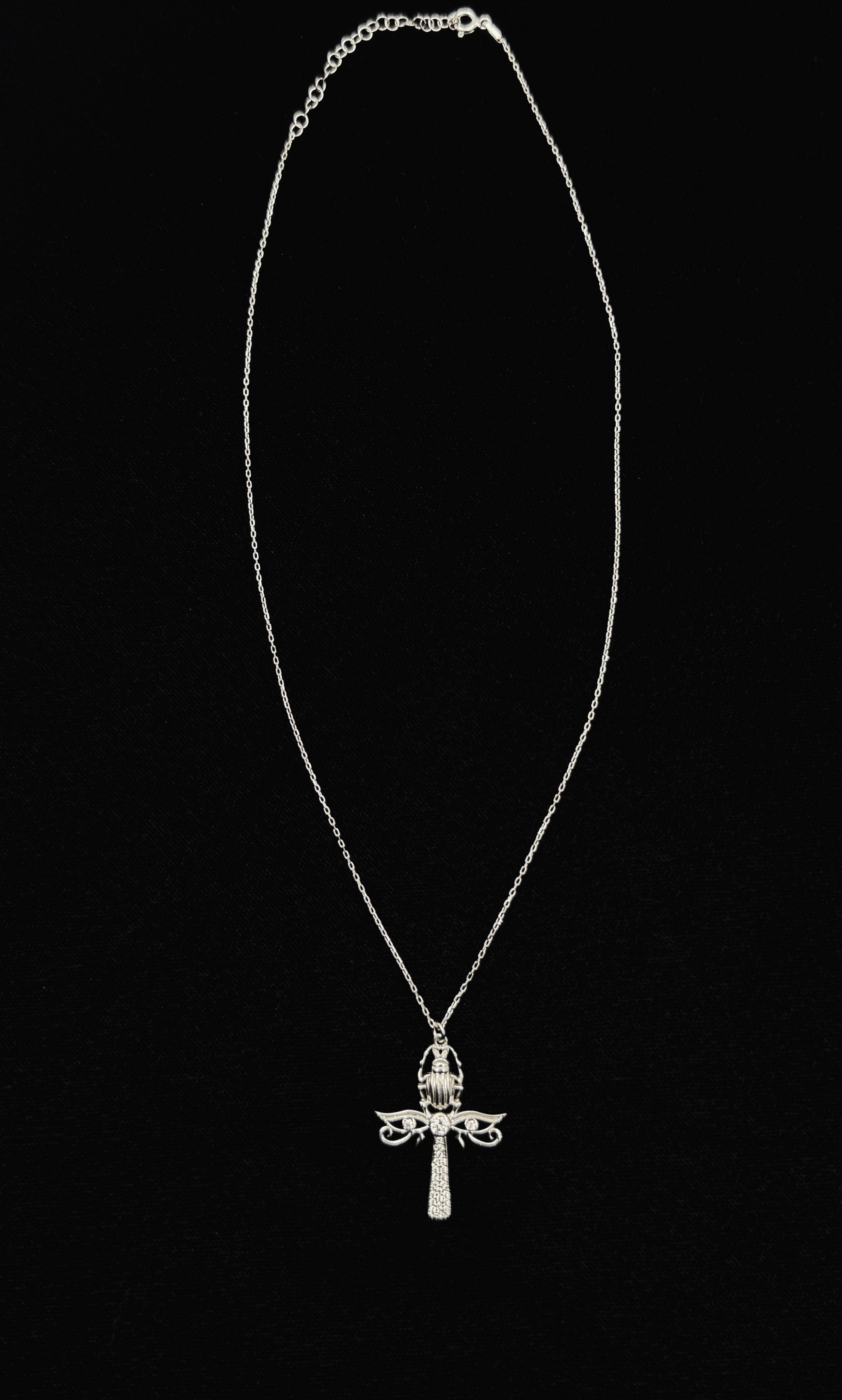 Scarab Ankh Kolye