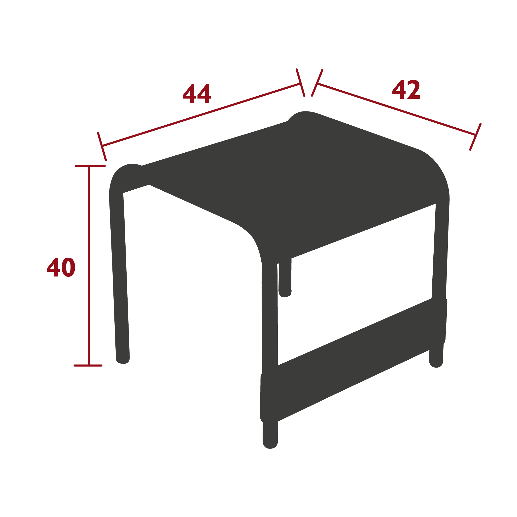 FERMOB - LUXEMBOURG SEHPA 44*42 cm