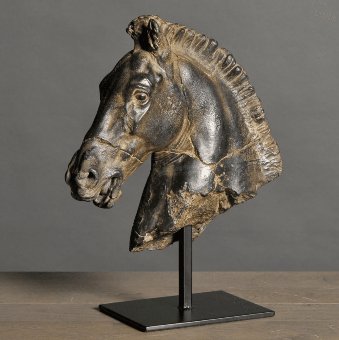 MONTI'S HORSE HEAD SCULPTURE