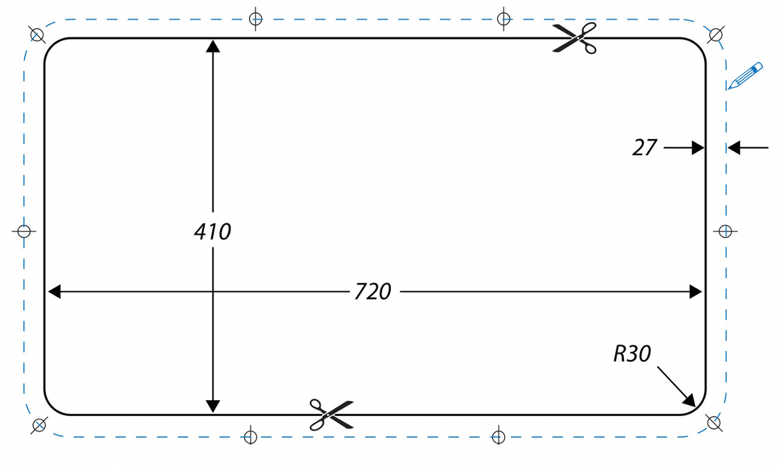 RANGEMASTER - ATLANTIC QUAD EVYE - 2 Hazne