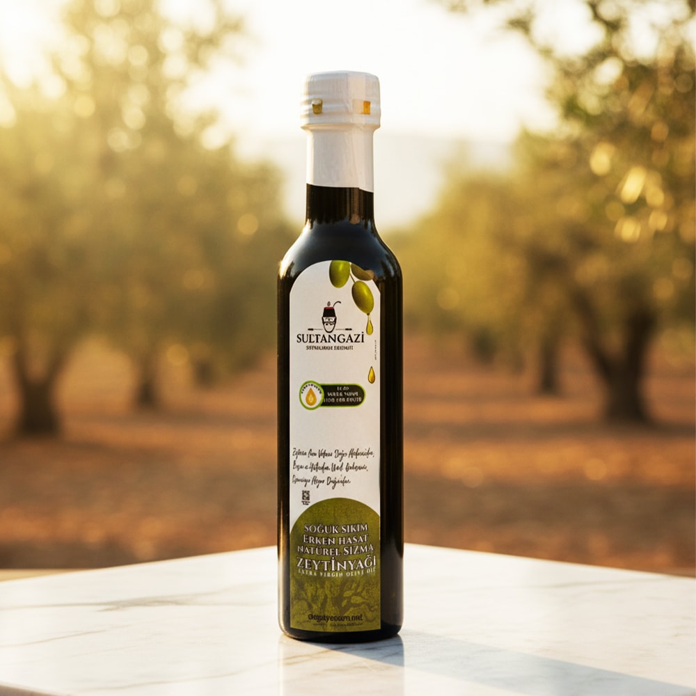 Erken Hasat Soğuk Sıkım Zeytinyağı  - 250 ML