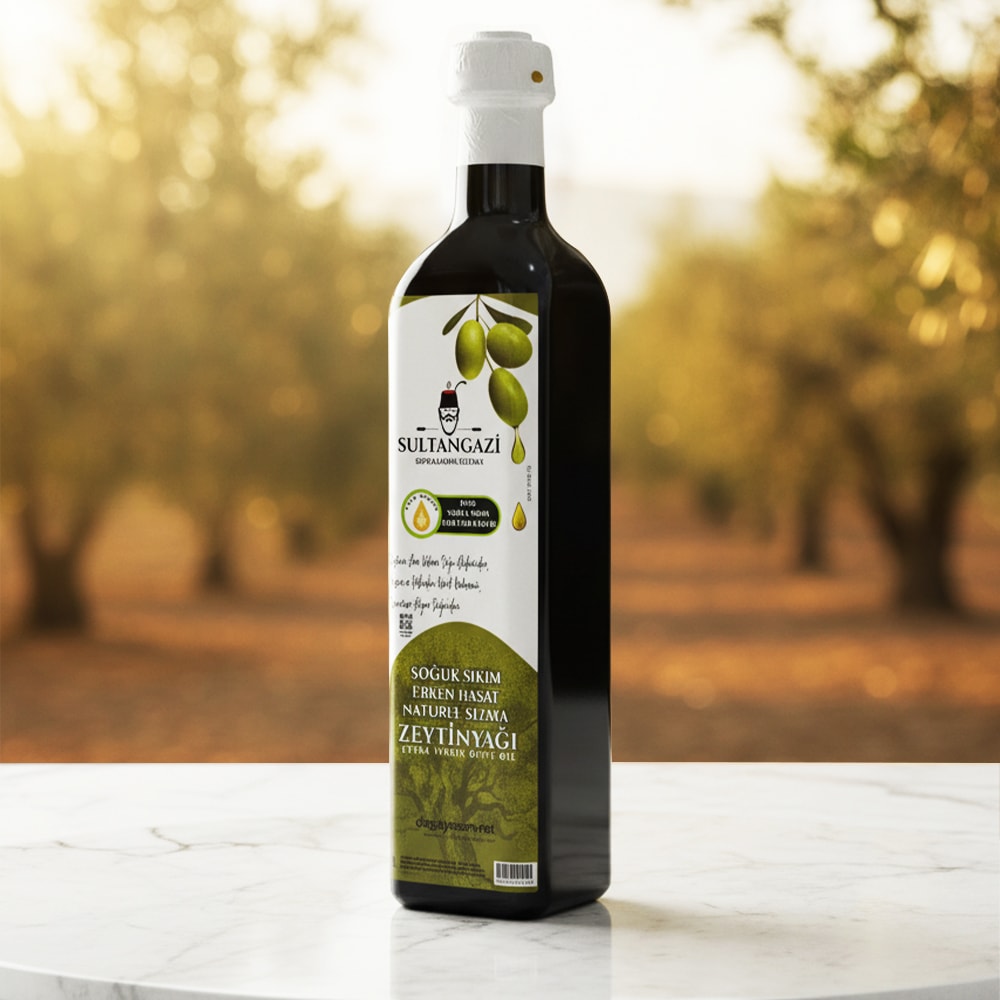Erken Hasat Soğuk Sıkım Zeytinyağı  - 500 ML