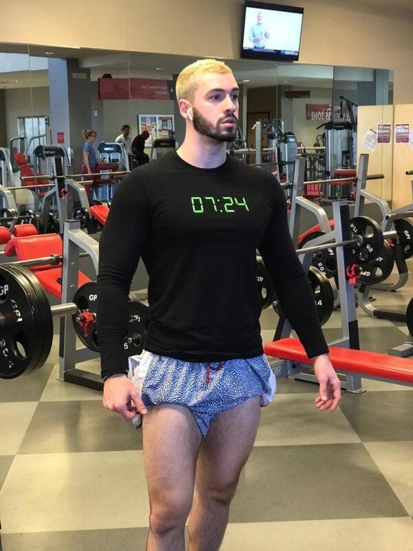 Unsgear Siyah Erkek Uzun Kollu T-Shirt