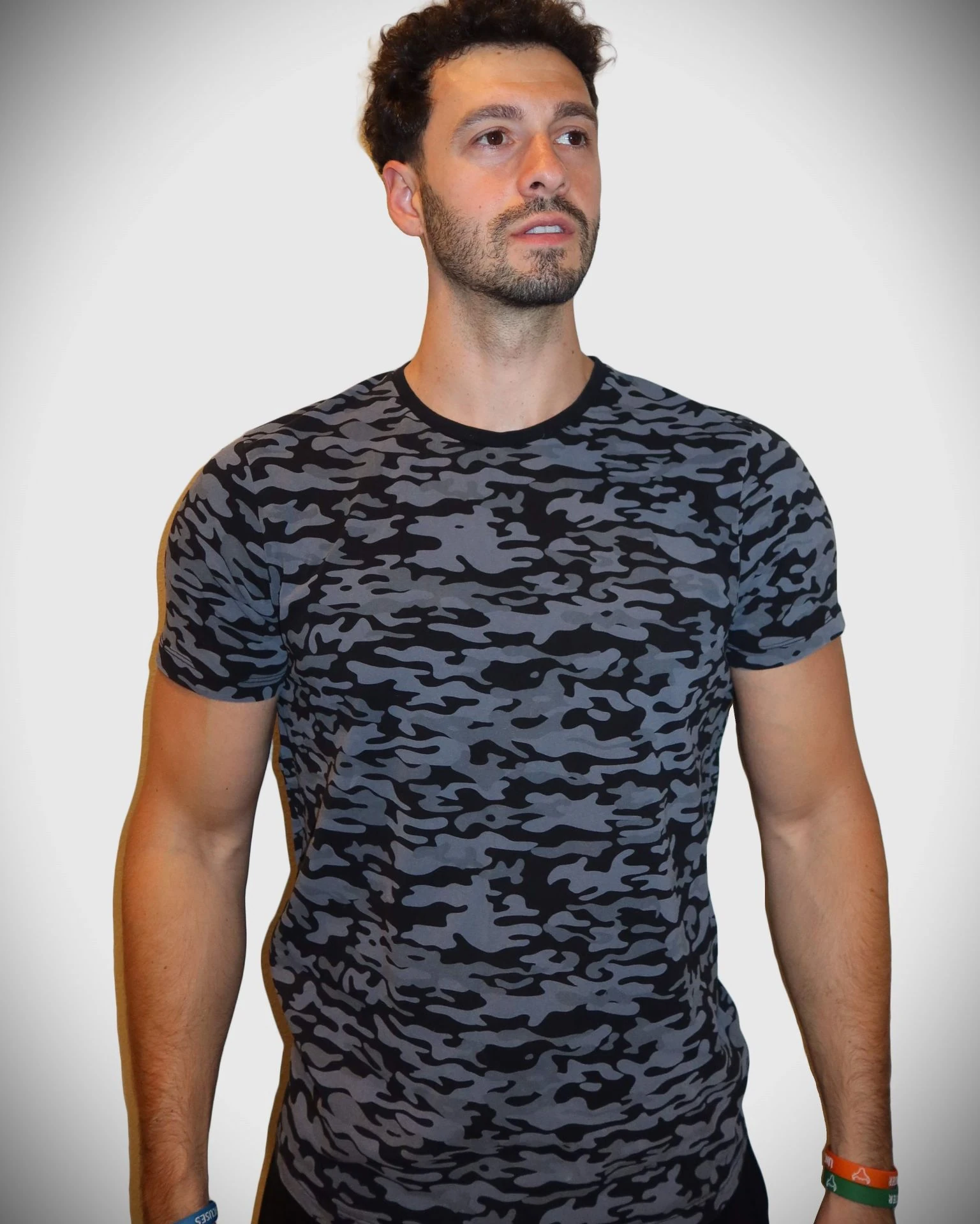 Unsgear Erkek Kamuflaj Desenli T-Shirt