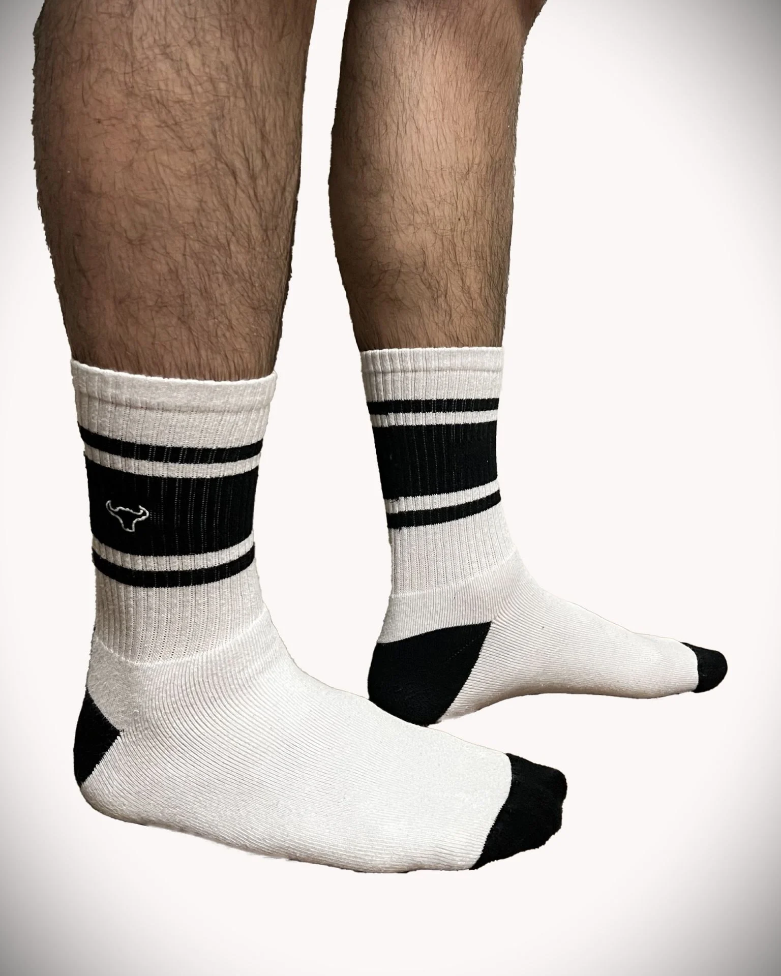 Unsgear Sporcu Corabı Nakisli Yuksek Kalite (Beyaz)