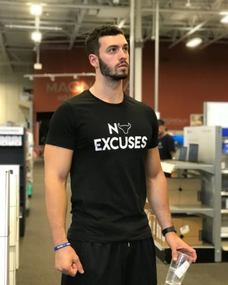 No Excuses T-Shirt (Siyah)