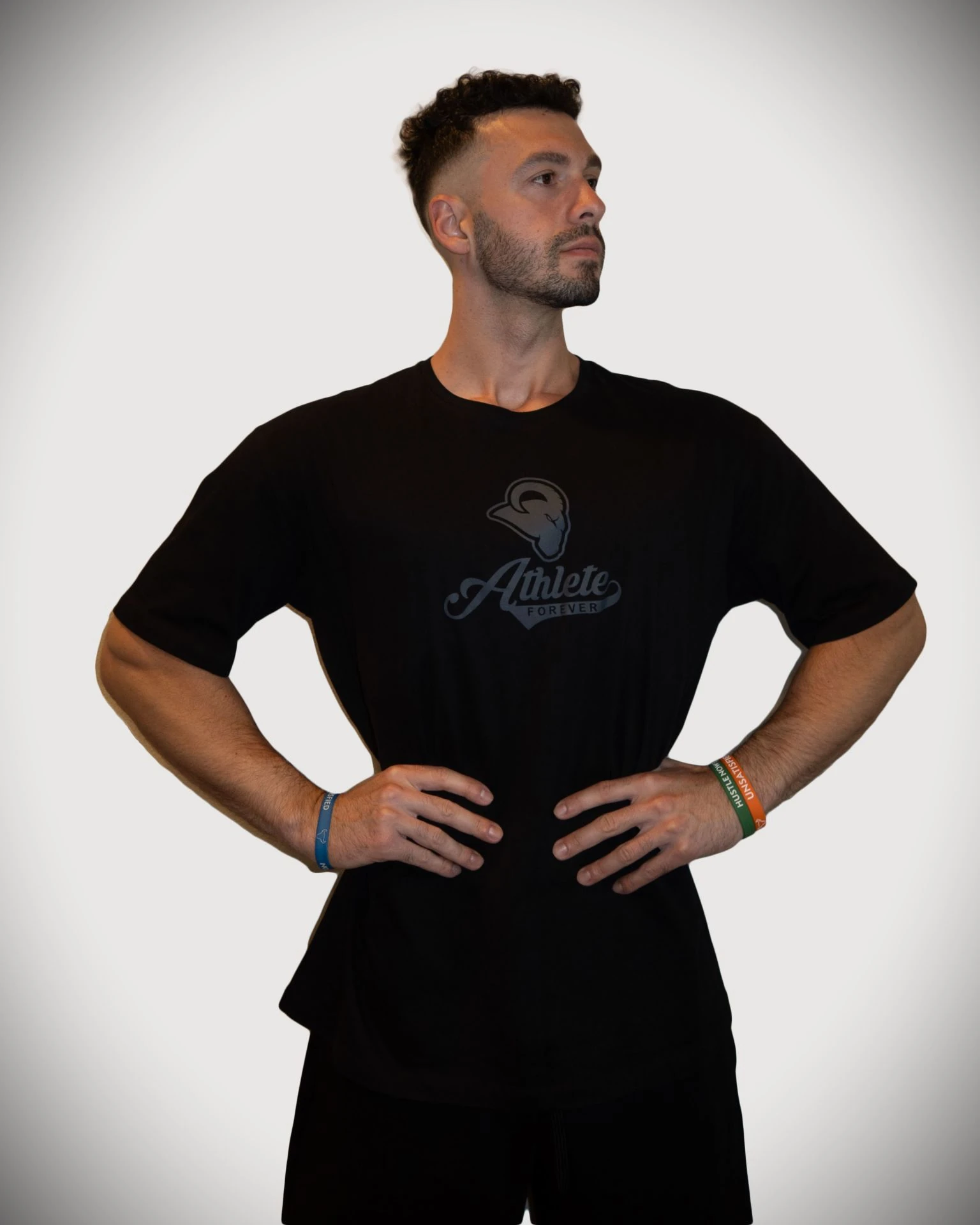 Unsgear Oversize ''Athlete Forever'' Baskili T-Shirt