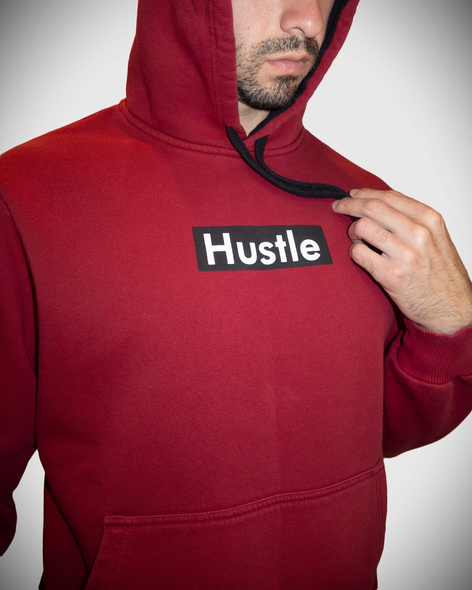 Unsgear Hustle Logolu Hoodie