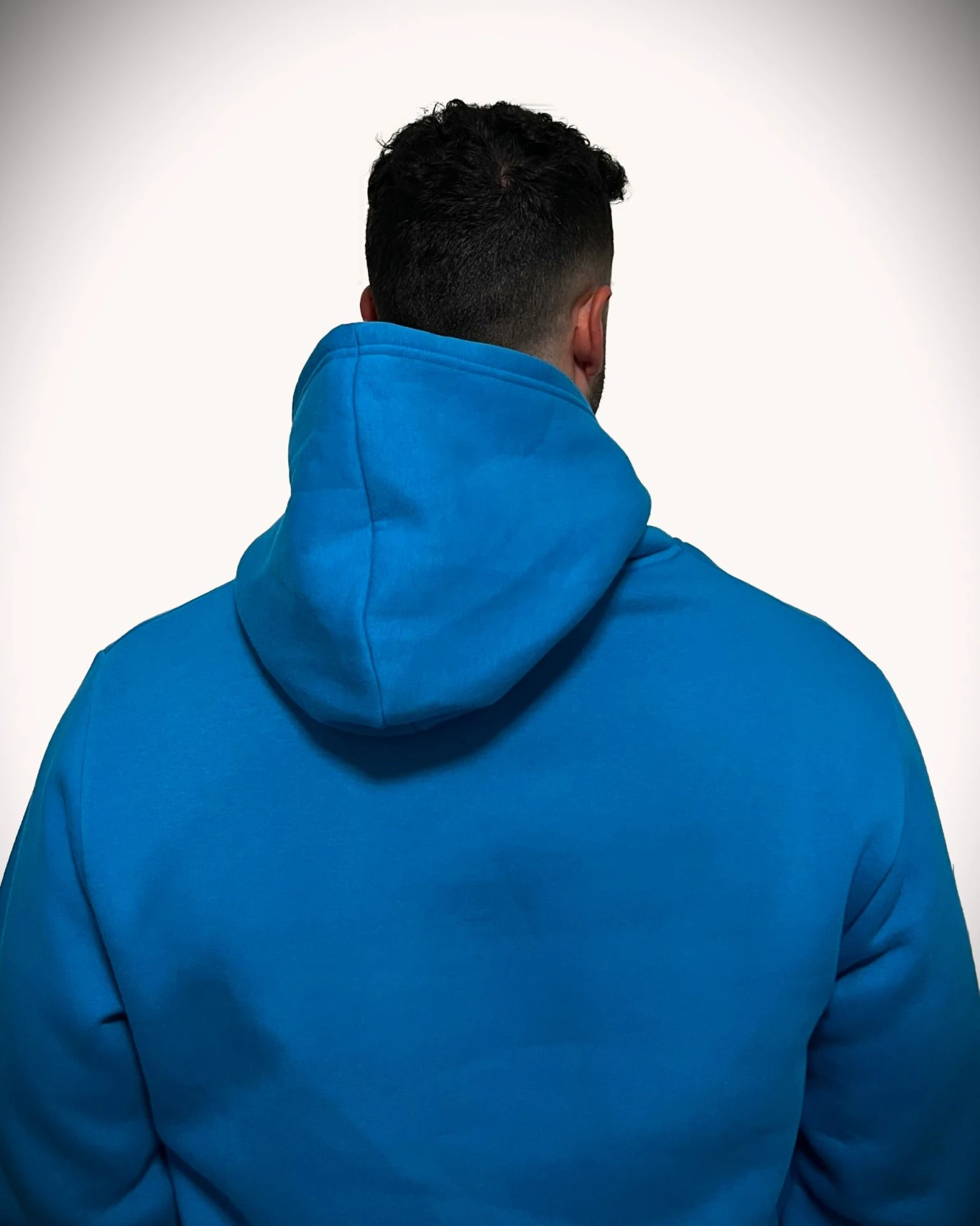 Unsgear ''u n s a t i s f i e d'' baskili Hoodie (Mavi)