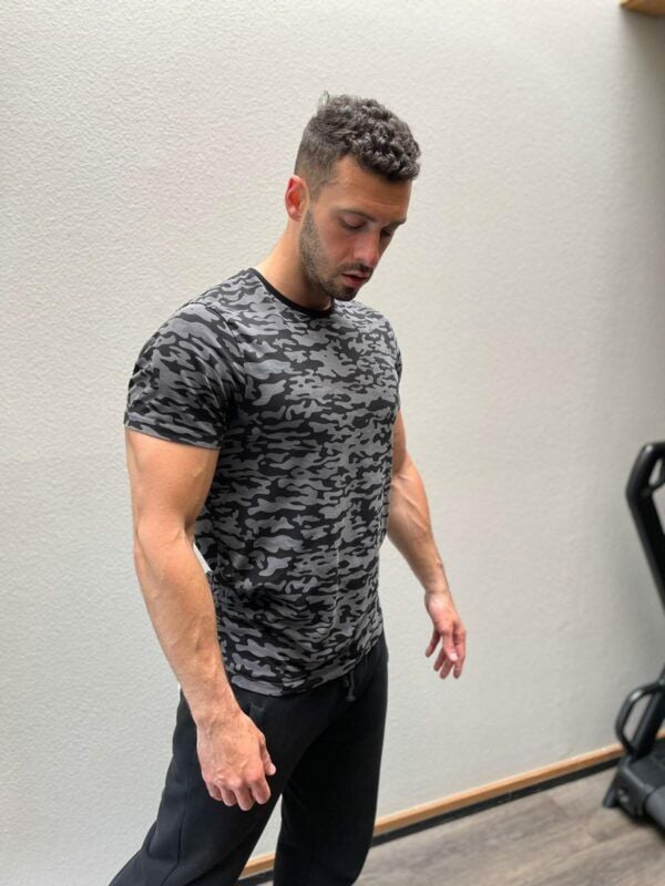 Unsgear Erkek Kamuflaj Desenli T-Shirt