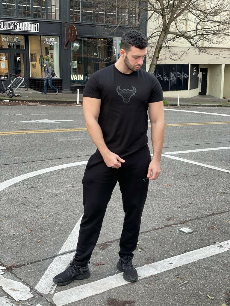 Unsgear Deri Boga Logolu T-Shirt