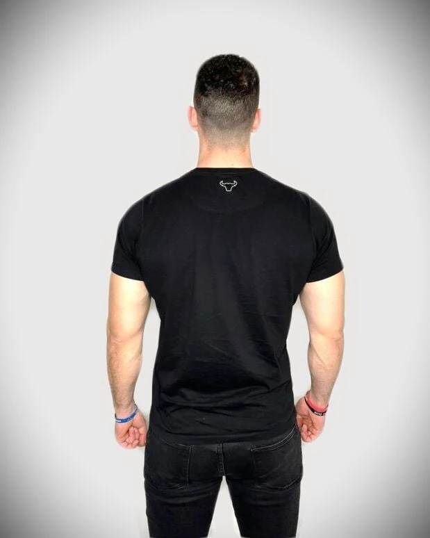 gainz'' Short sleeve T_shirt Black