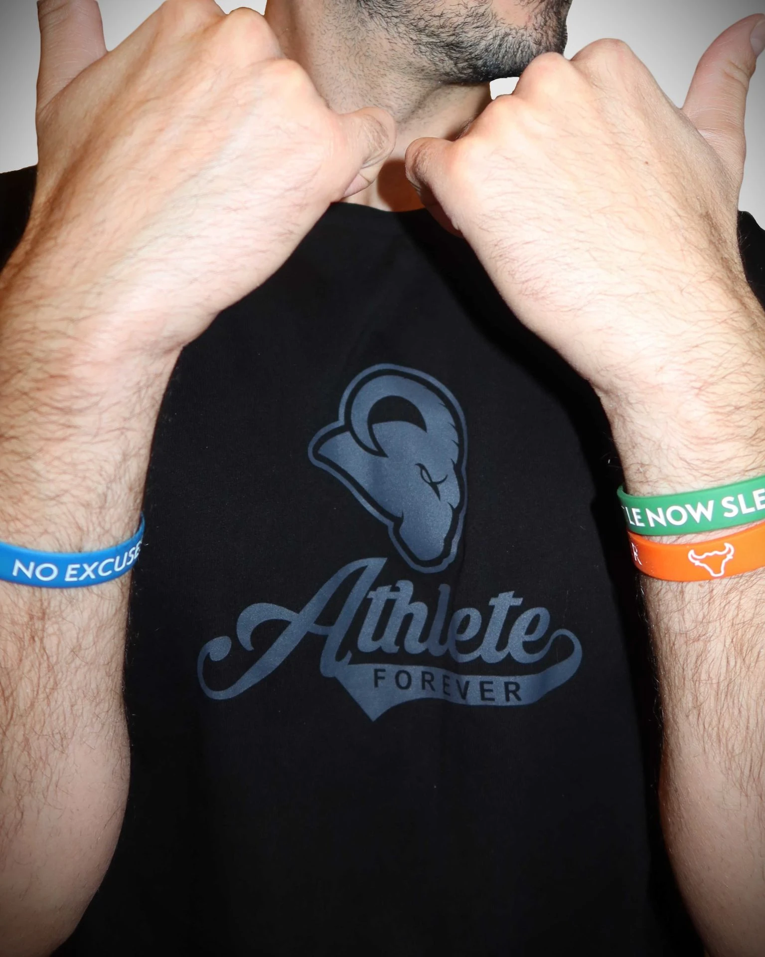 Unsgear Oversize ''Athlete Forever'' Baskili T-Shirt