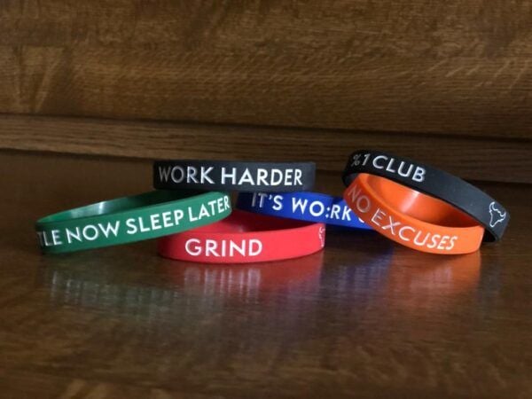 Unsgear Oldschool Silikon Bileklik