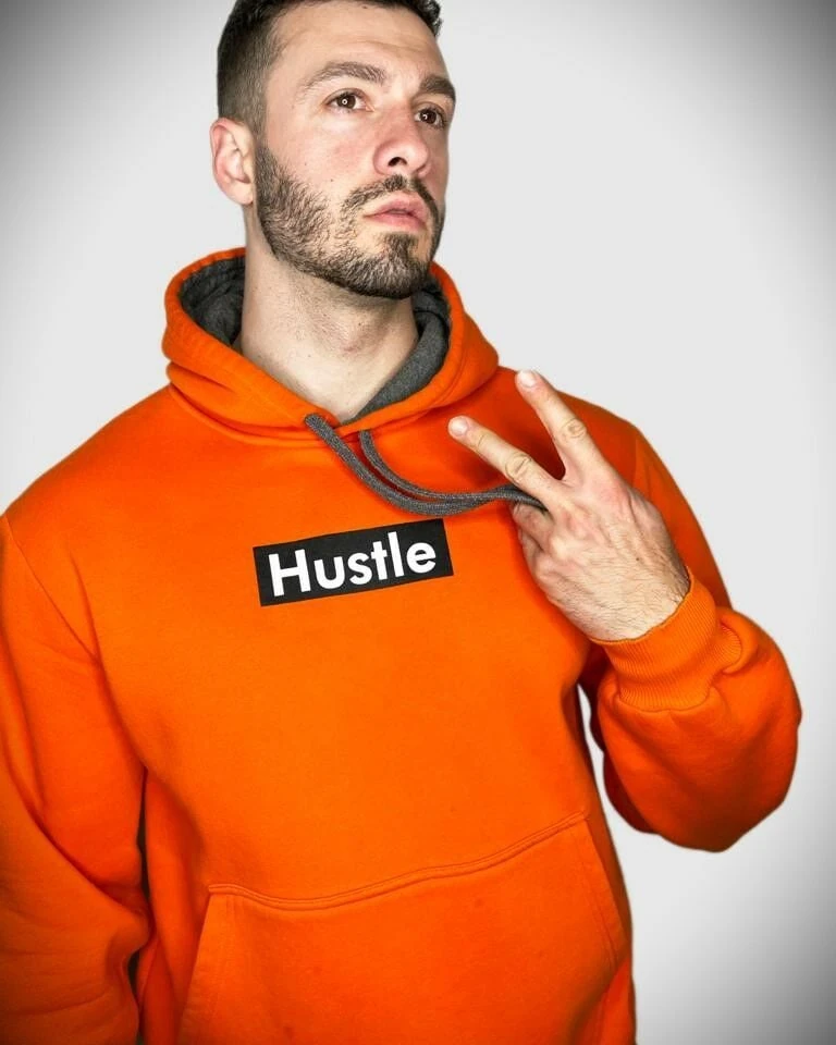 Unsgear Hustle Logolu Hoodie