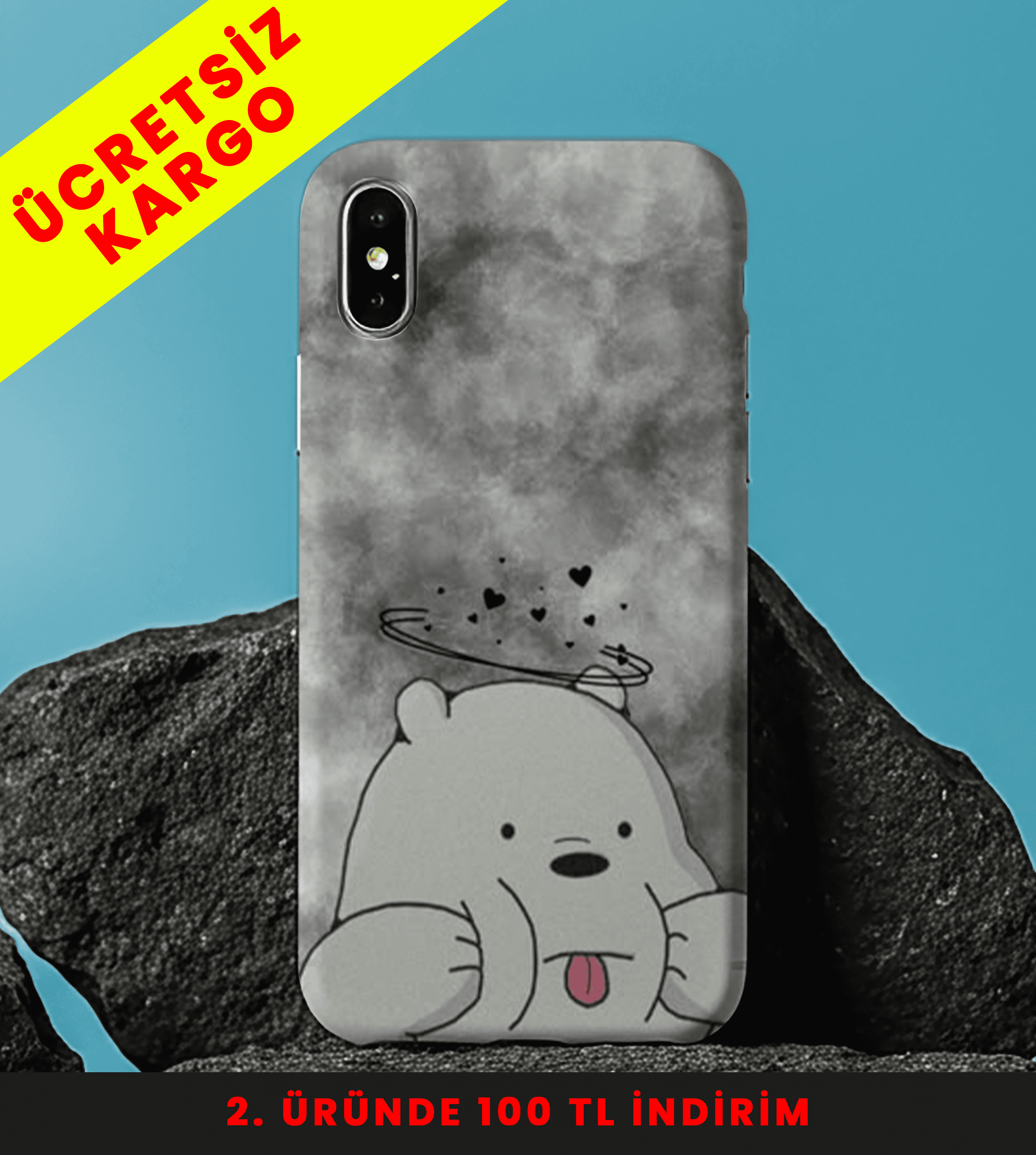 Cozy Bears Tasarım Baskılı Telefon Kılıfları 