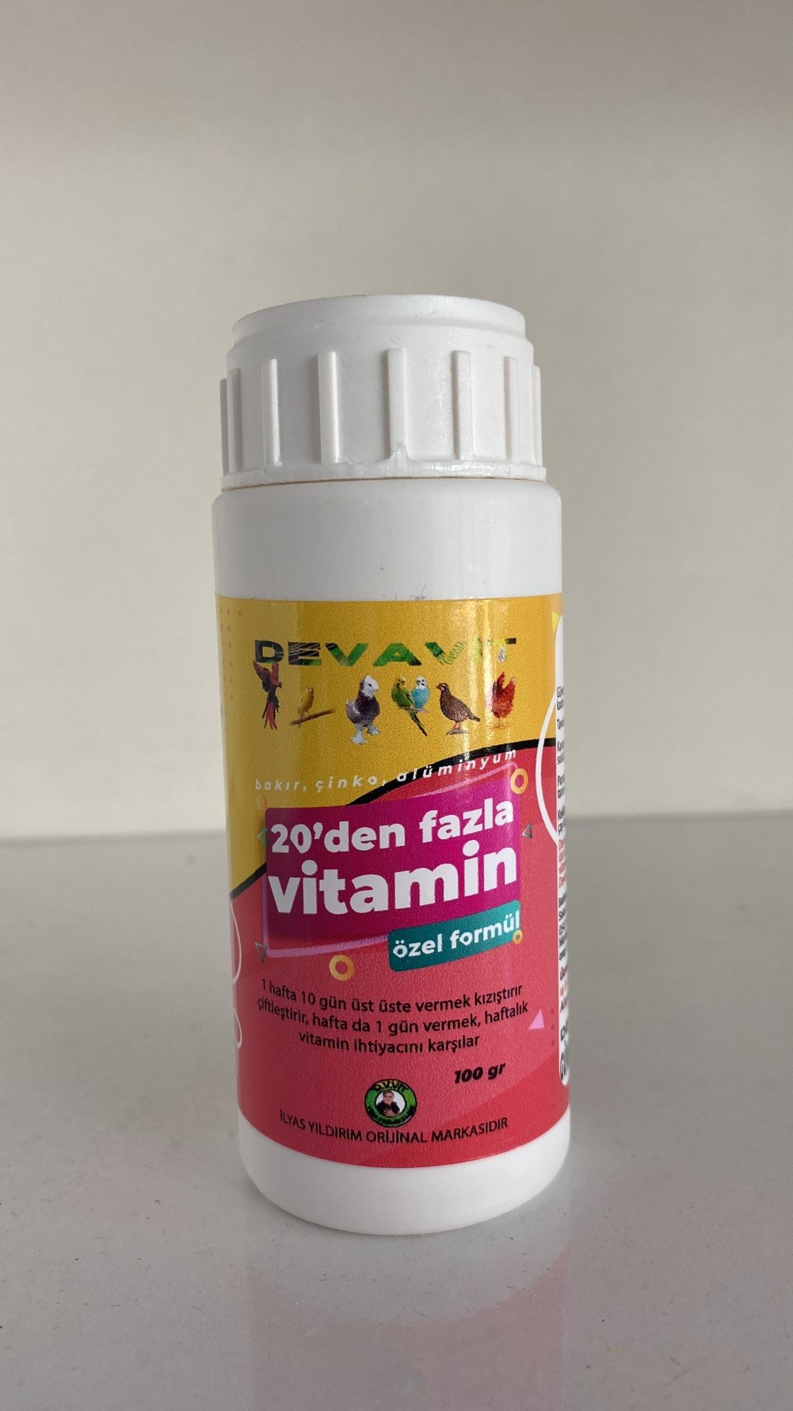 Devavit Vitamin, İlyas Yıldırım 20 li karışık vitamin,  - 100 gr