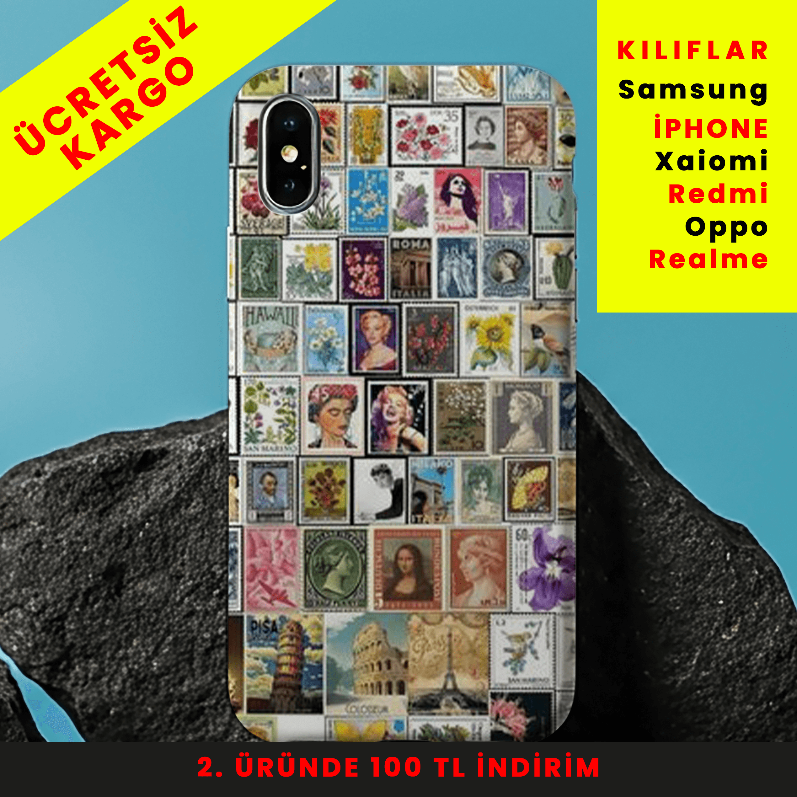 Sparkling Glam Tasarım Baskılı  Telefon Kılıfları