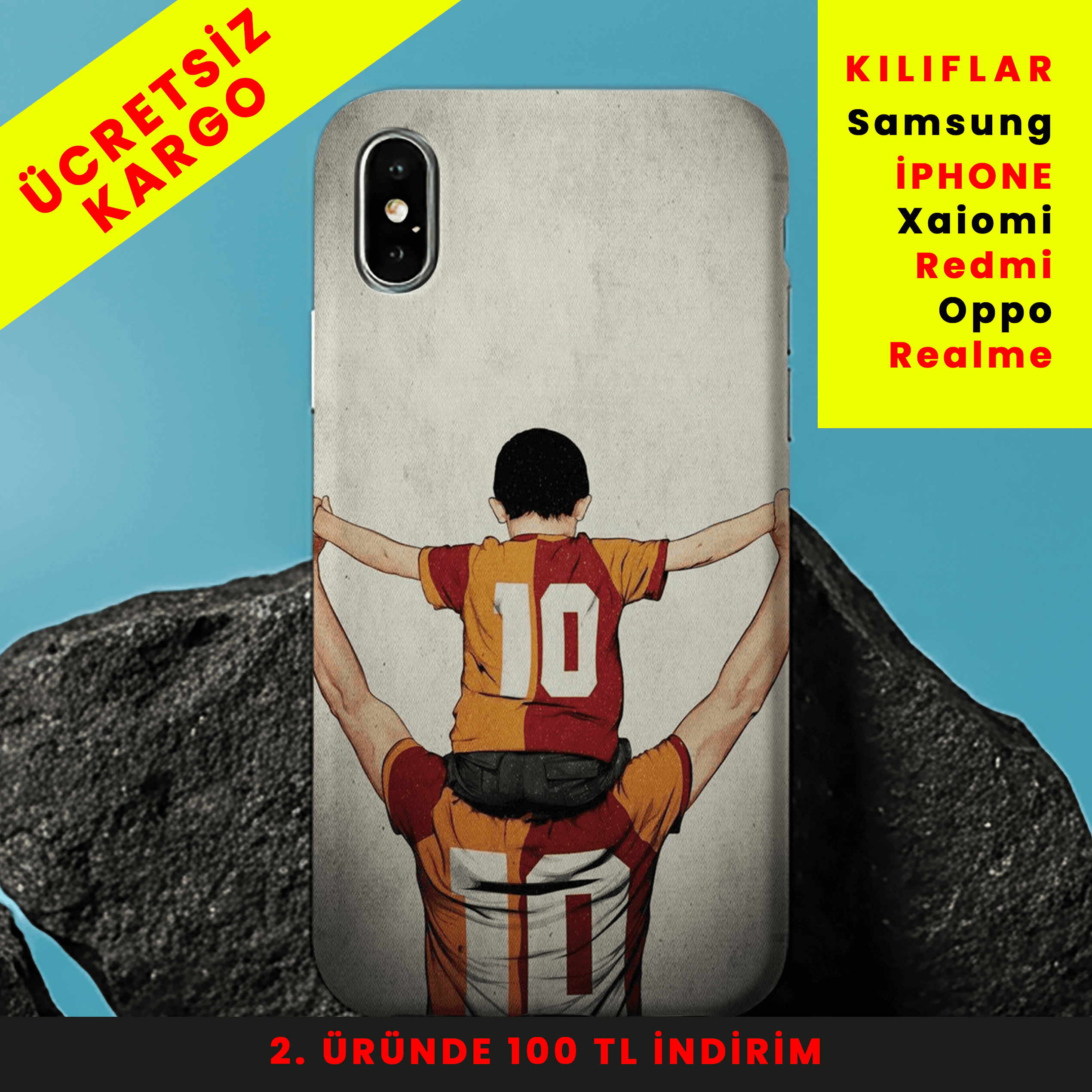 Aslan Ailesi Tasarım Baskılı Telefon Kılıfları