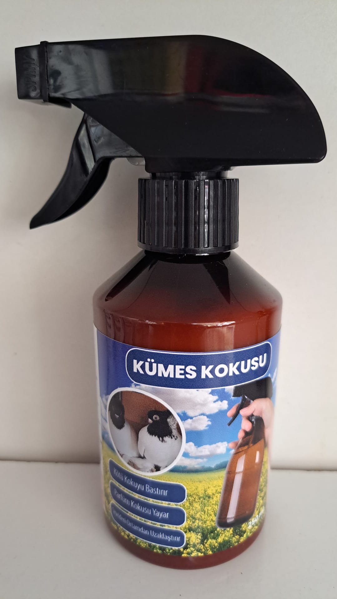 Tavuk, Güvercin, Kümes ve Ahır Sinek Kovucu Koku Giderici Parfüm 250 ml