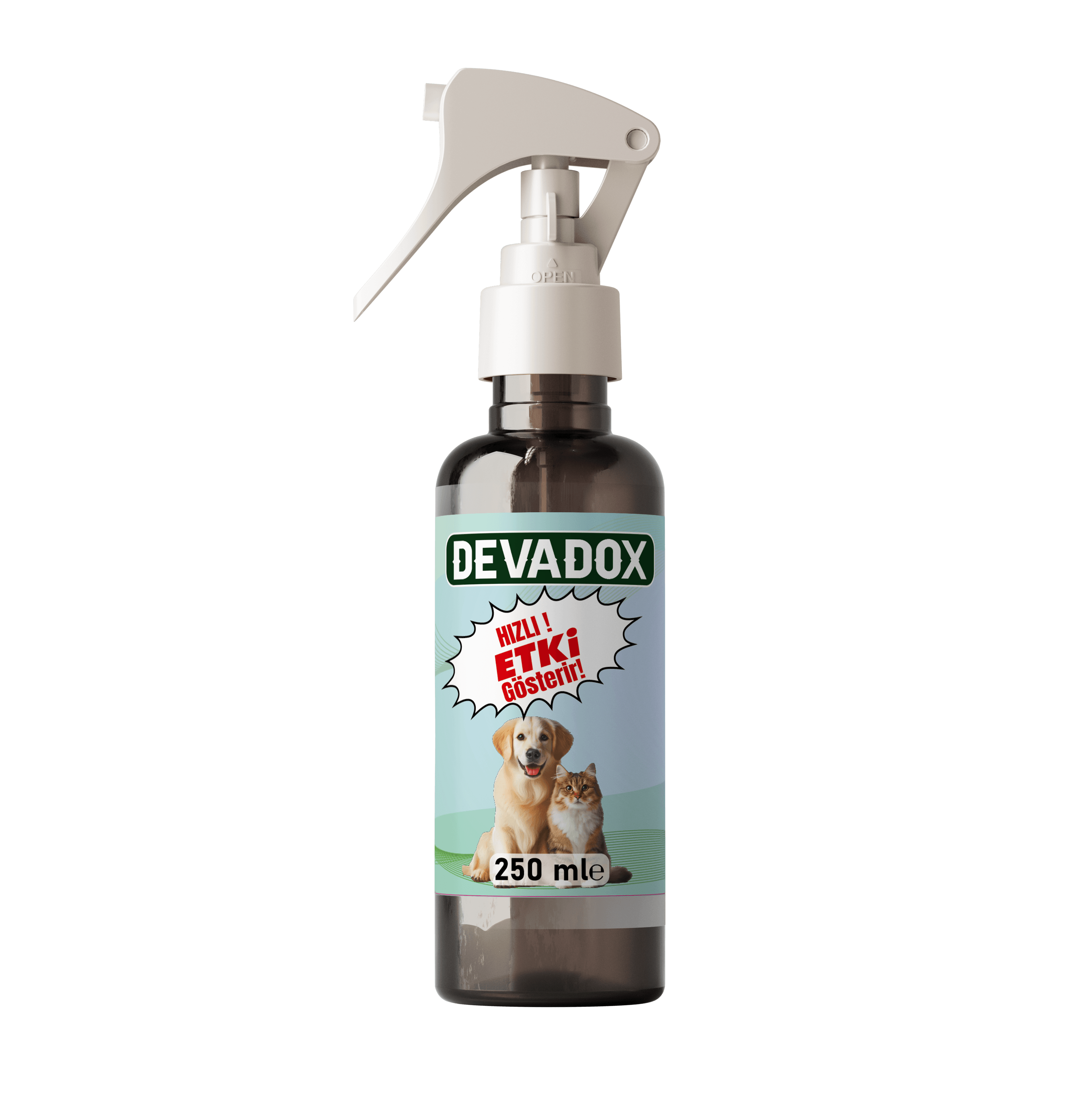 Devadox Kedi Köpek Dış Parazit Bit Pire Spreyi 250 Ml
