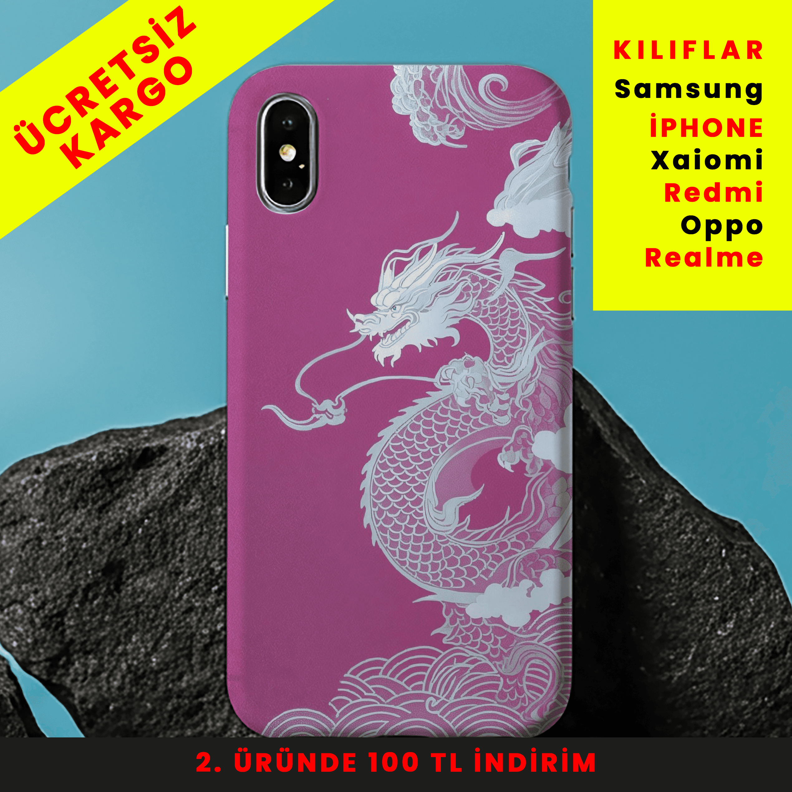 Soft Venom Tasarım Baskılı Telefon Kılıfları