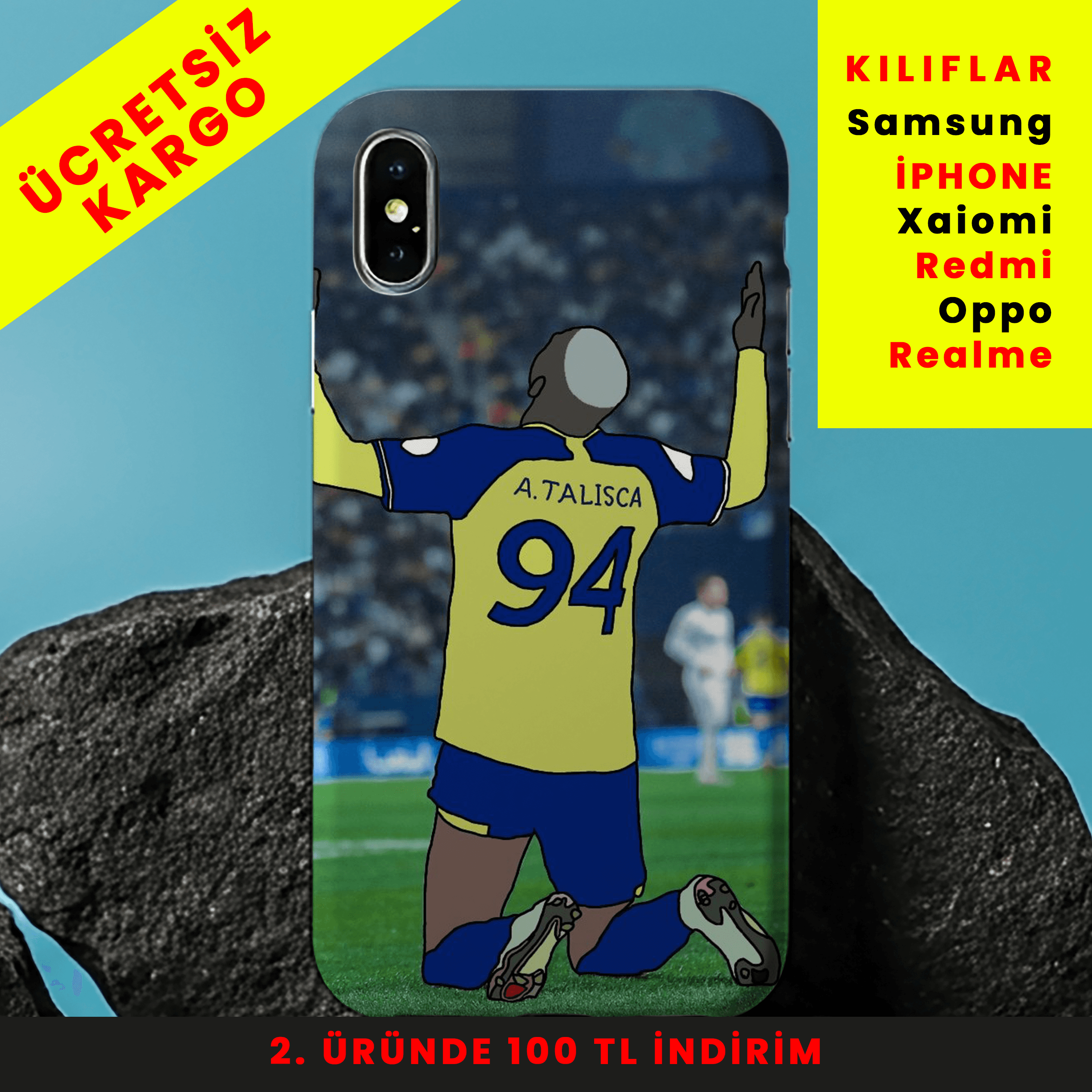 Talisca Magic Tasarım Baskılı Telefon Kılıfları
