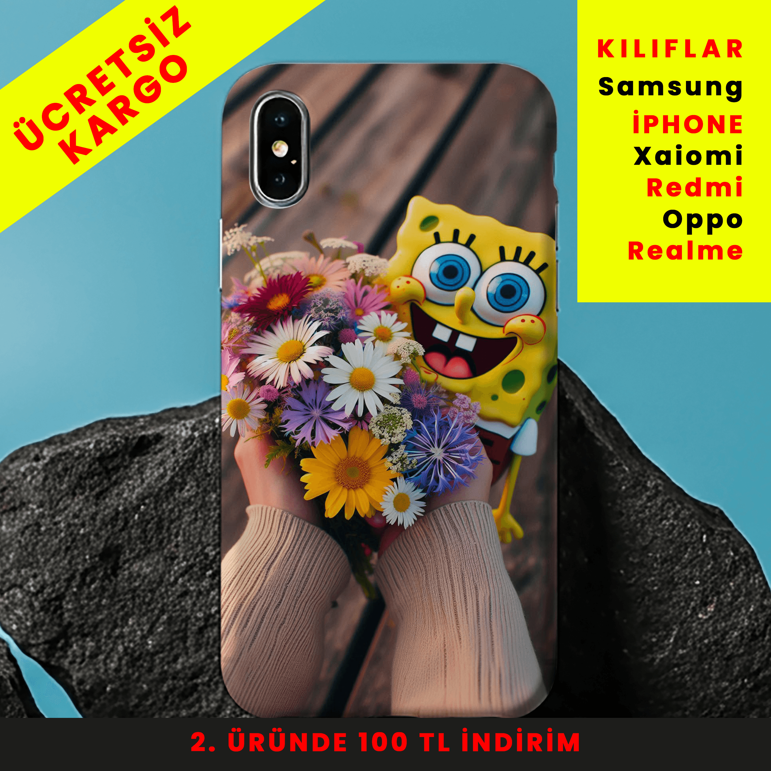 Bob Vibes Tasarım Baskılı Telefon Kılıfları