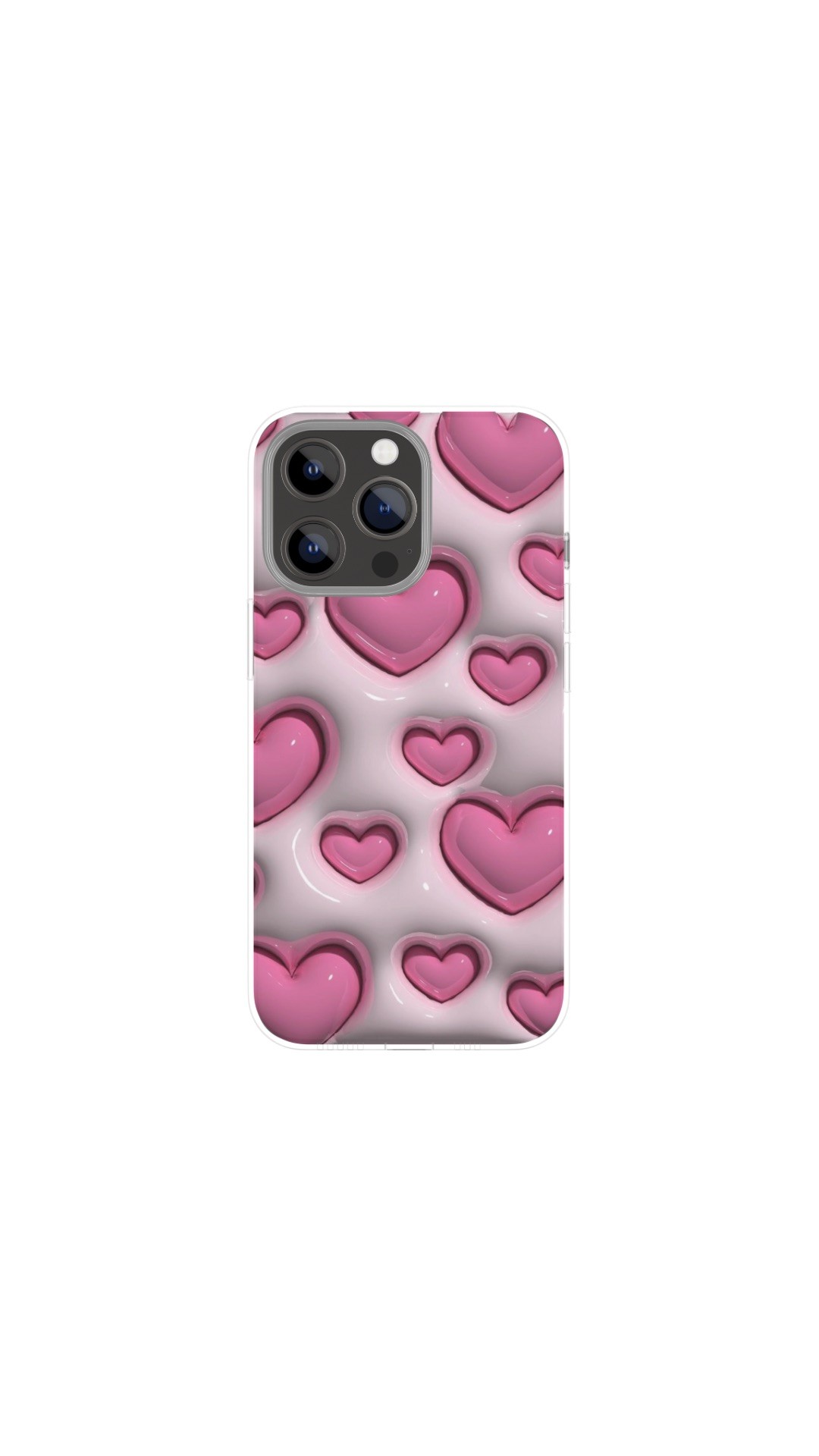 Pink Pulse Tasarım Baskılı Telefon Kılıfları