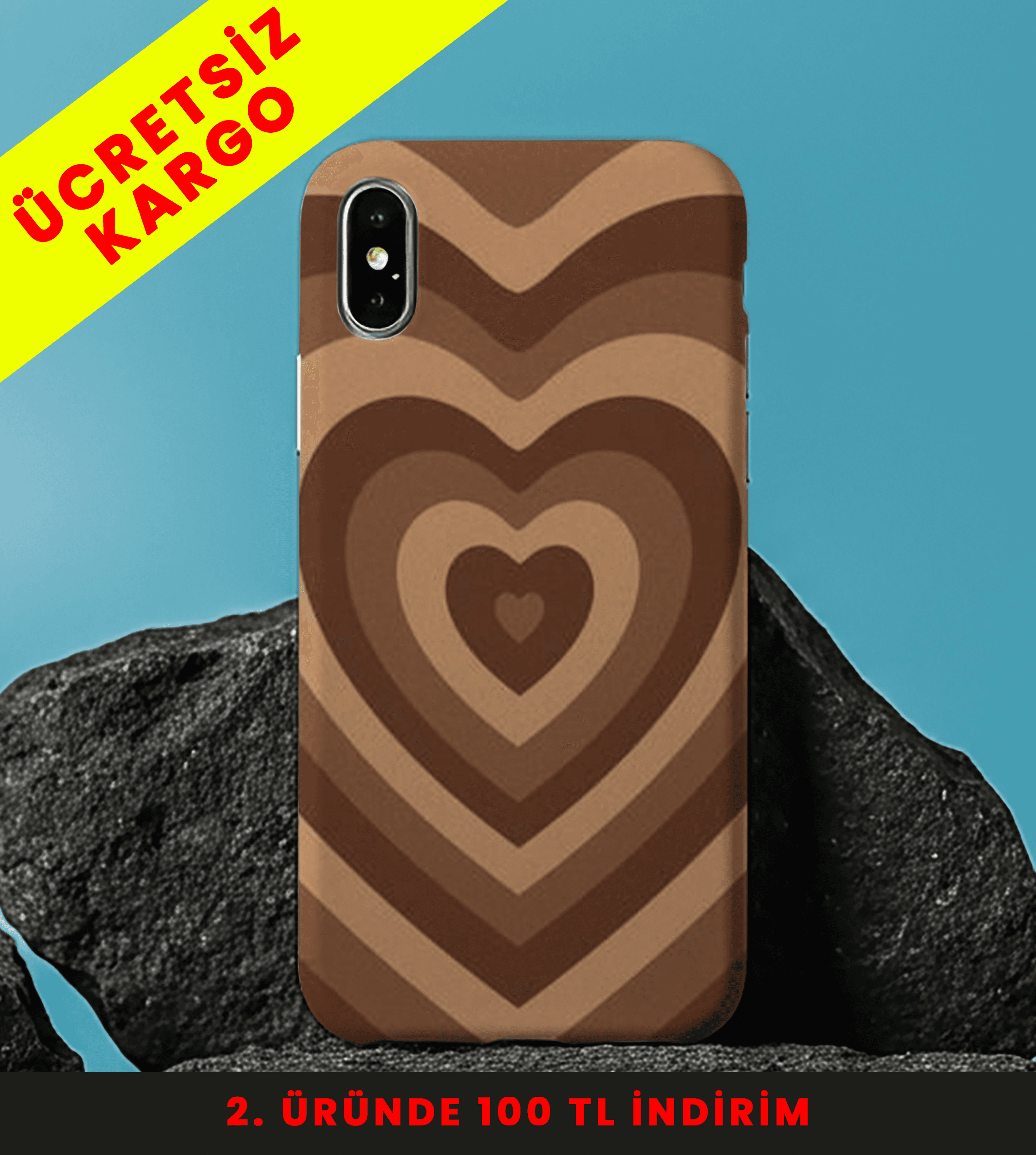 Heart Harmony Tasarım Baskılı Telefon Kılıfları