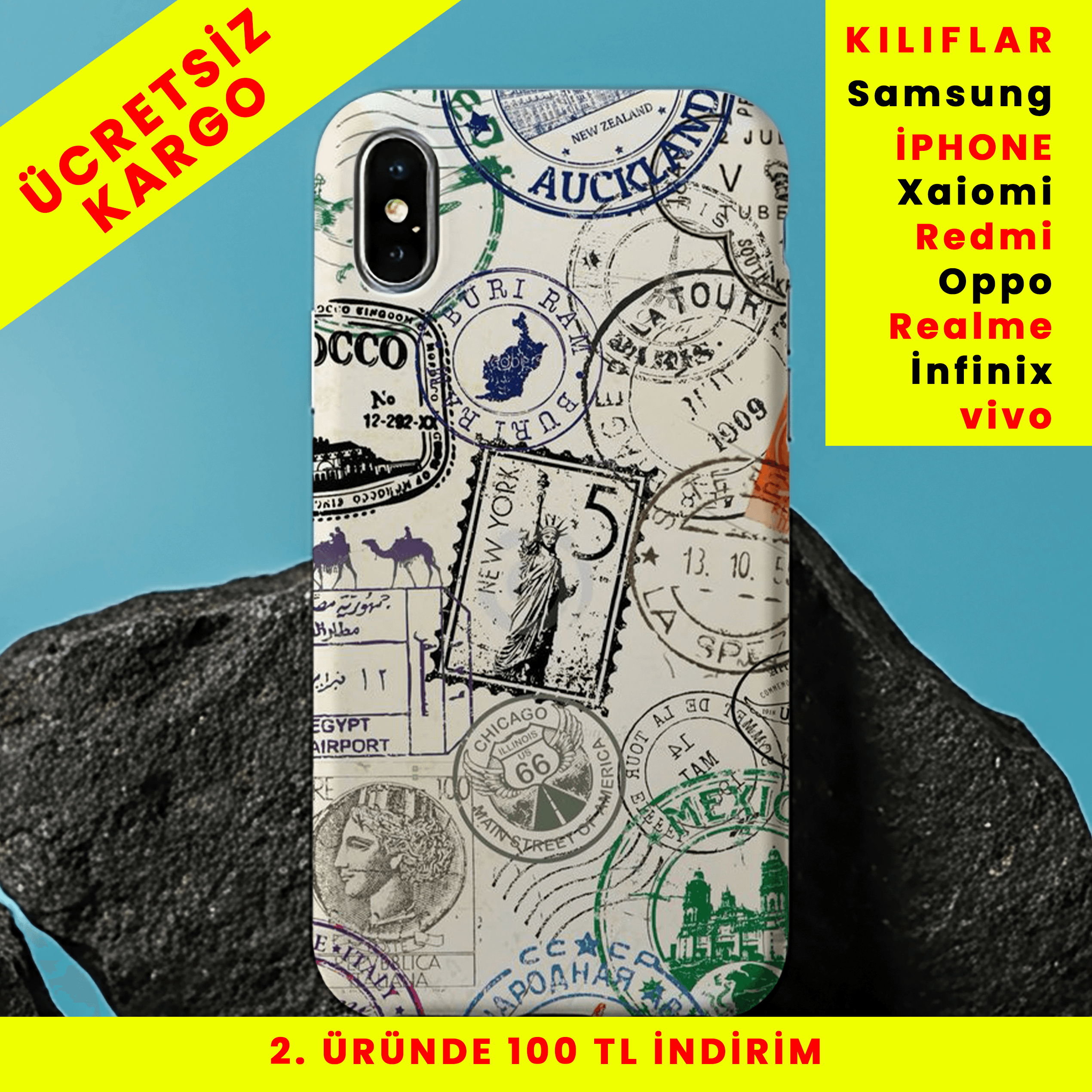 Silver Spark Tasarım Baskılı Telefon Kılıfları