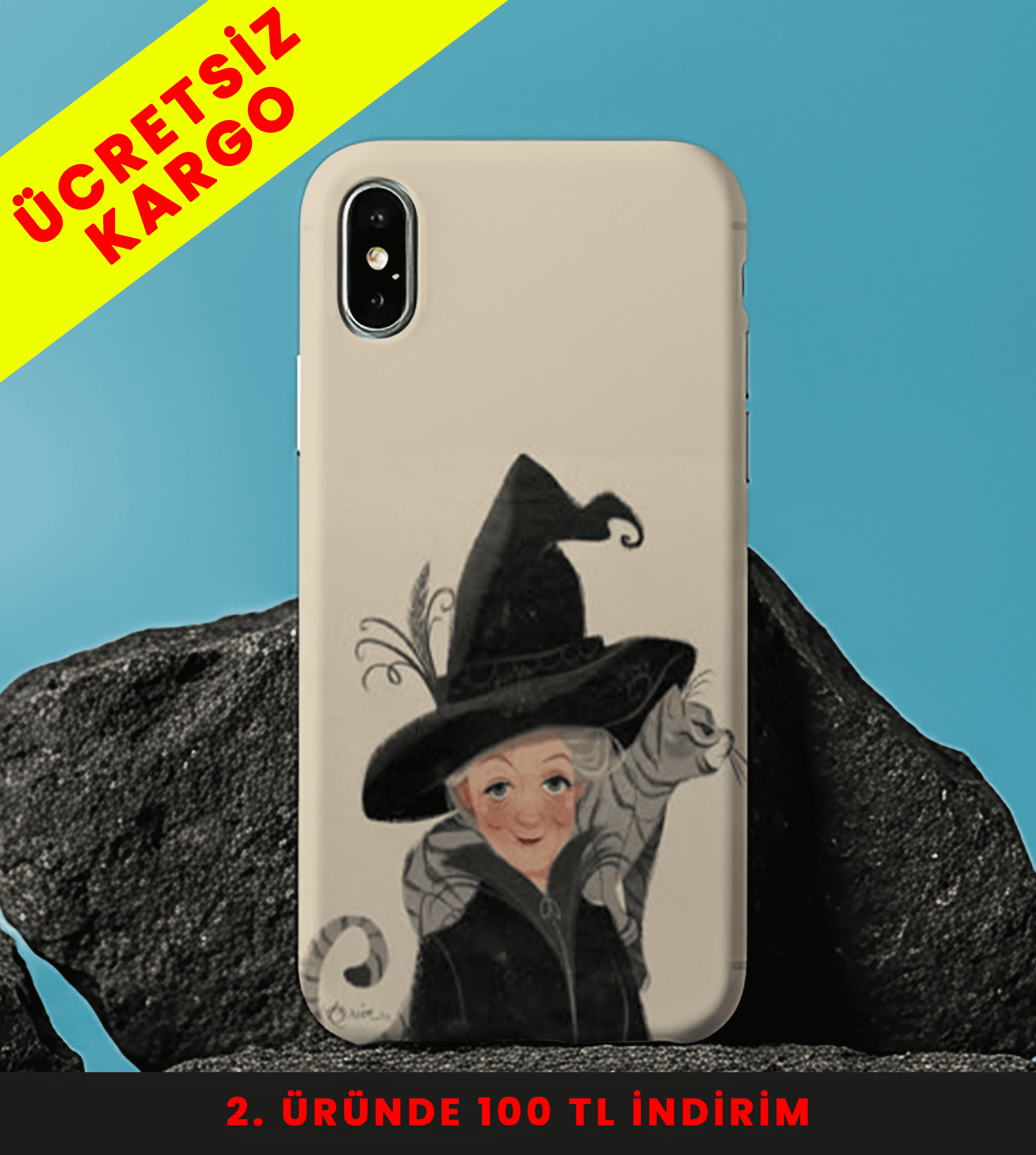 The Wise Witch Tasarım Baskılı Telefon Kılıfları