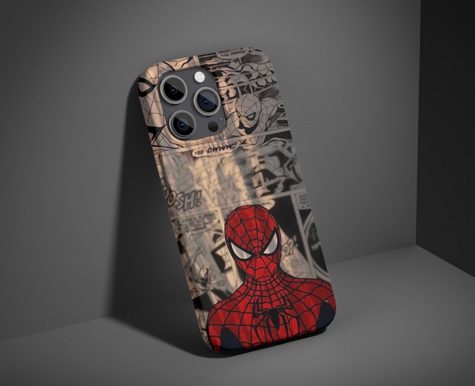 Spider-Man Tasarım Baskılı Telefon Kılıfları