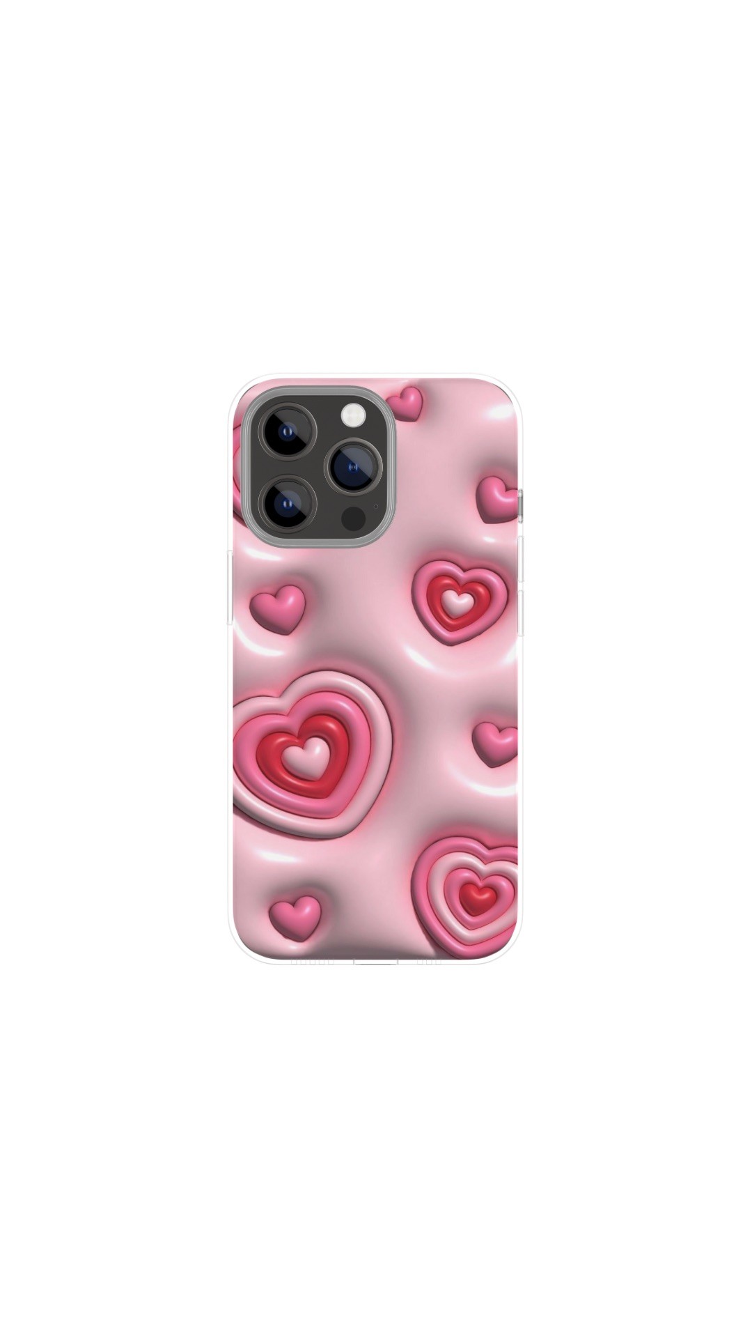 Sweetheart Pink Tasarım Baskılı Telefon kılıfları