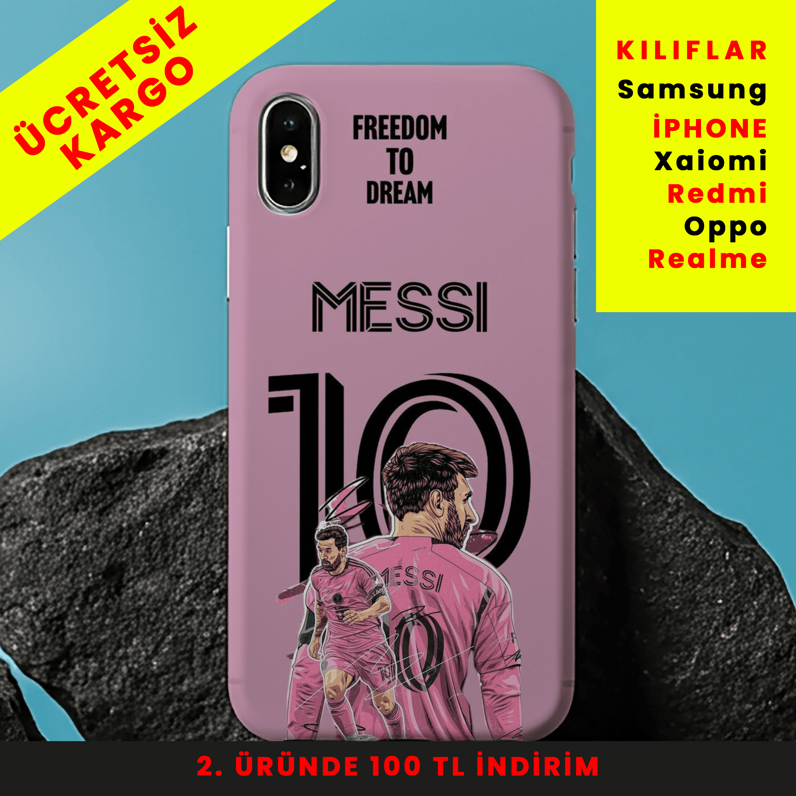 GOAT Energy Tasarım Baskılı Telefon Kılıfları