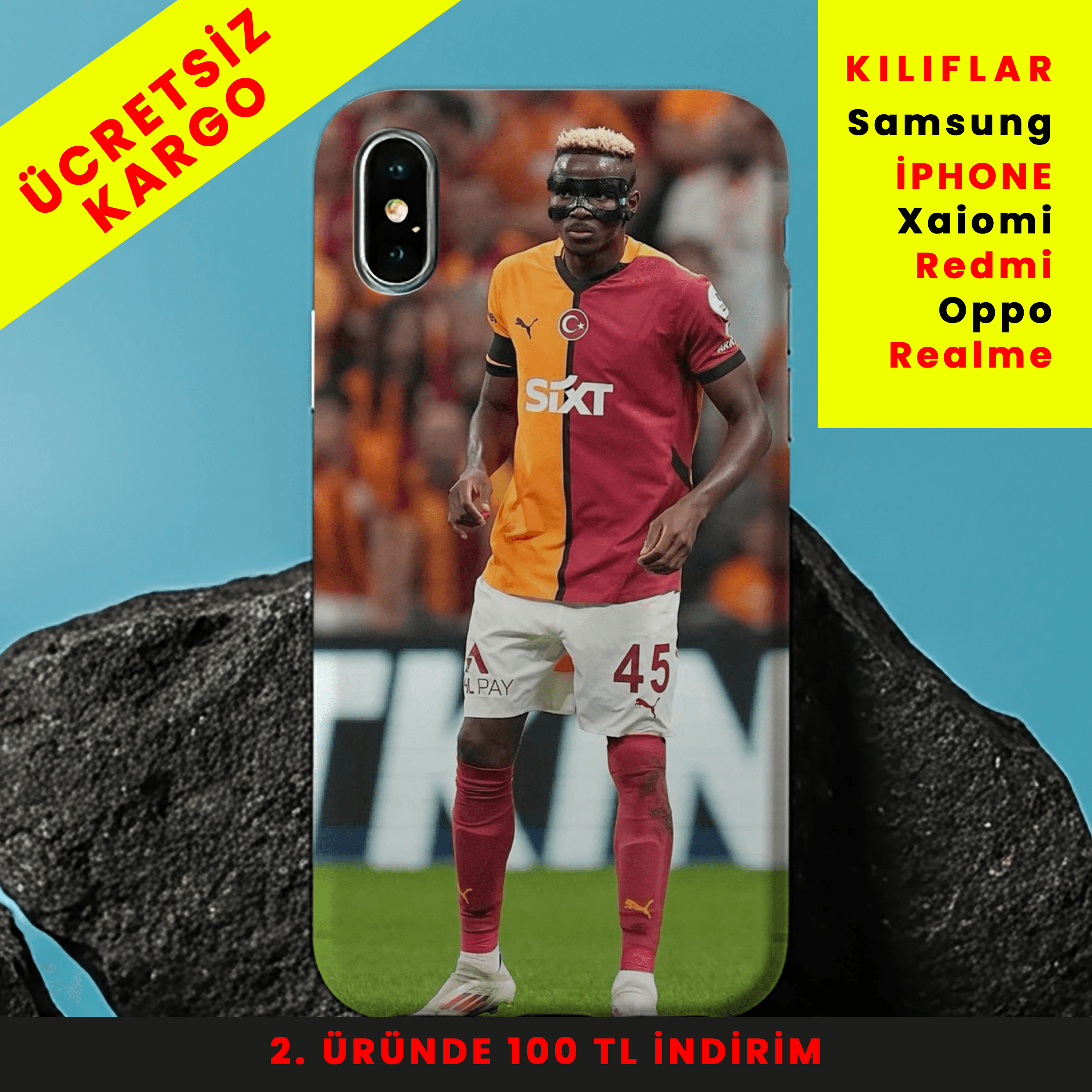 Aslan Formda Tasarım Baskılı Telefon Kılıfları