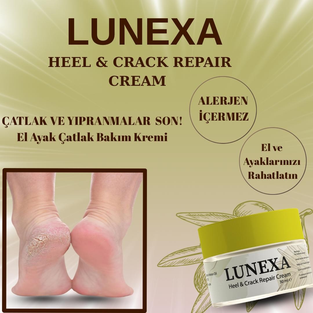 Lunexa El Ayak Topuk Çatlak Kremi 30 ml