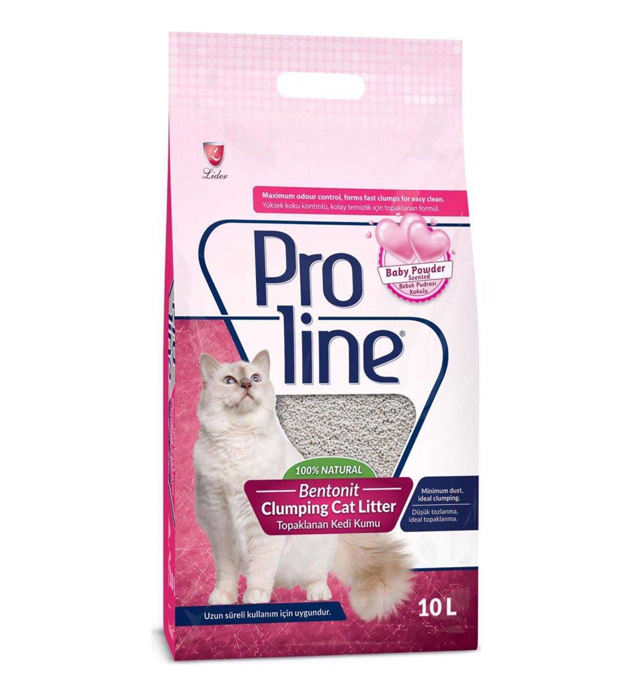 Proline-Topaklanan Kedi Kumu (10 Litre)