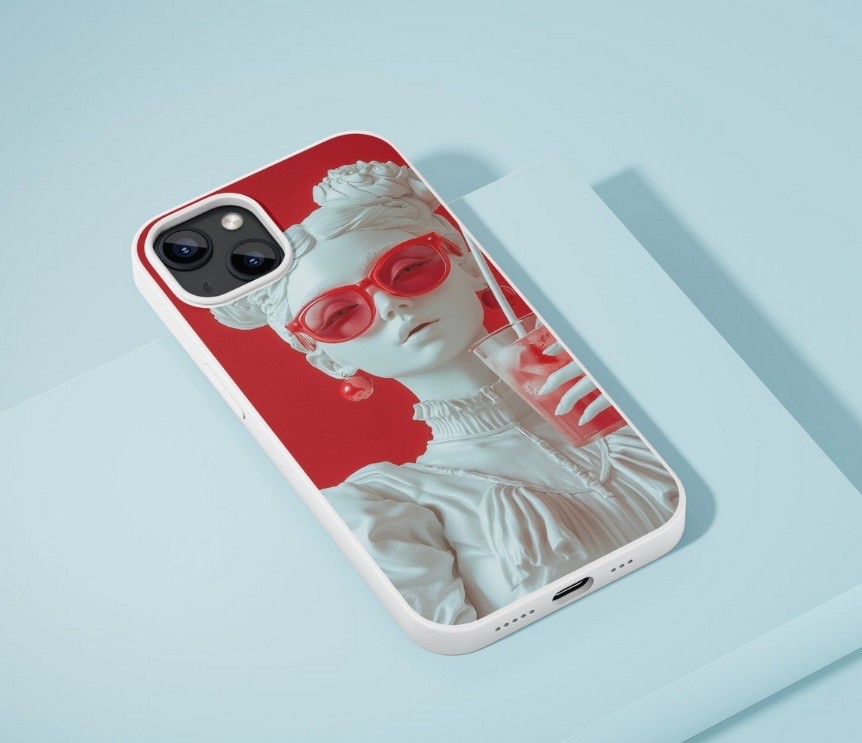 Red Chic Tasarım Baskılı Telefon Kılıfları