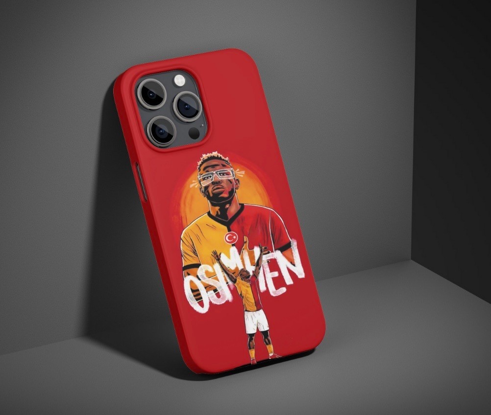 Victor Osimhen Zone Tasarım Baskılı Telefon Kılıfları