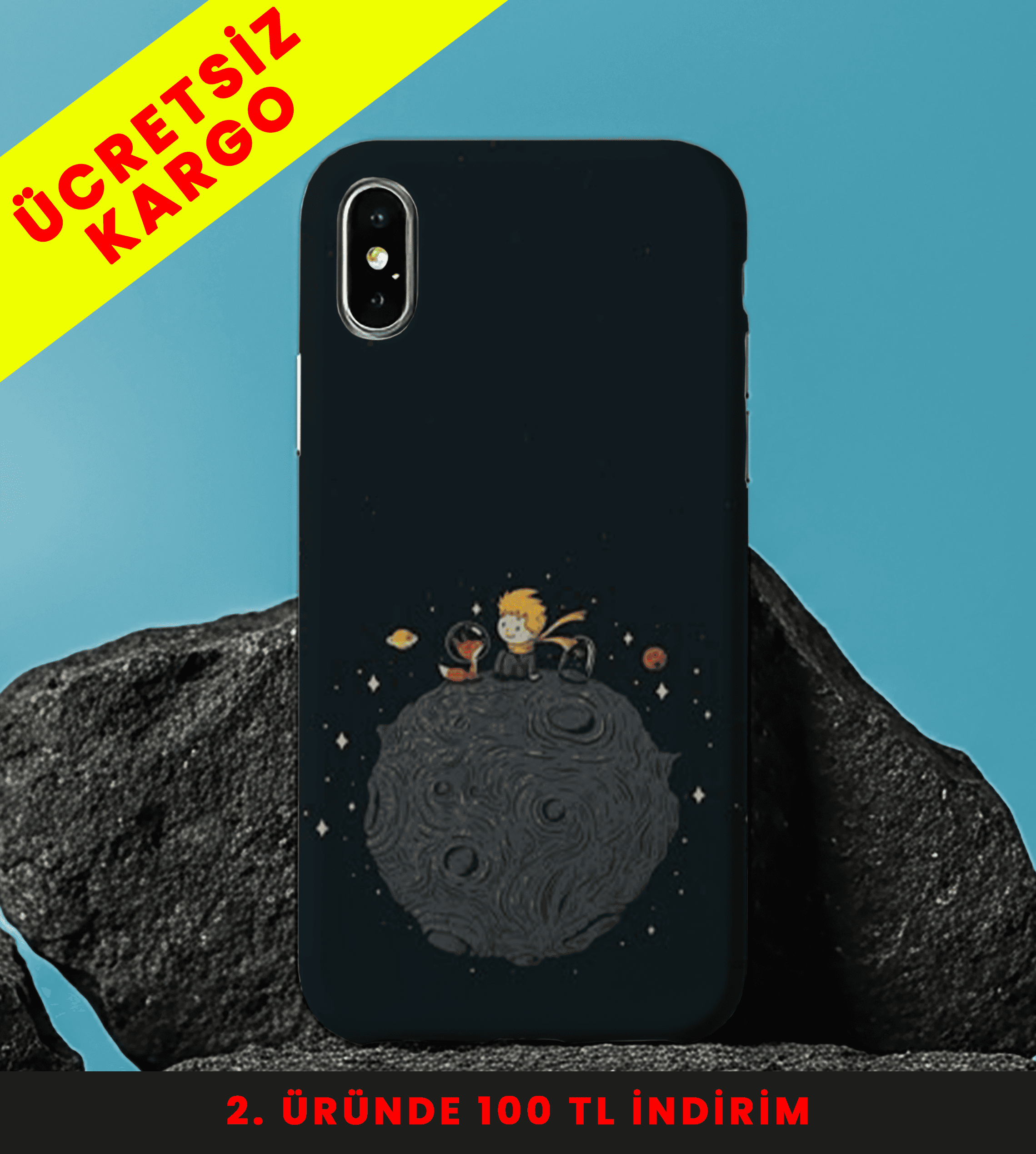 Little Star Tasarım Baskılı Telefon Kılıfları