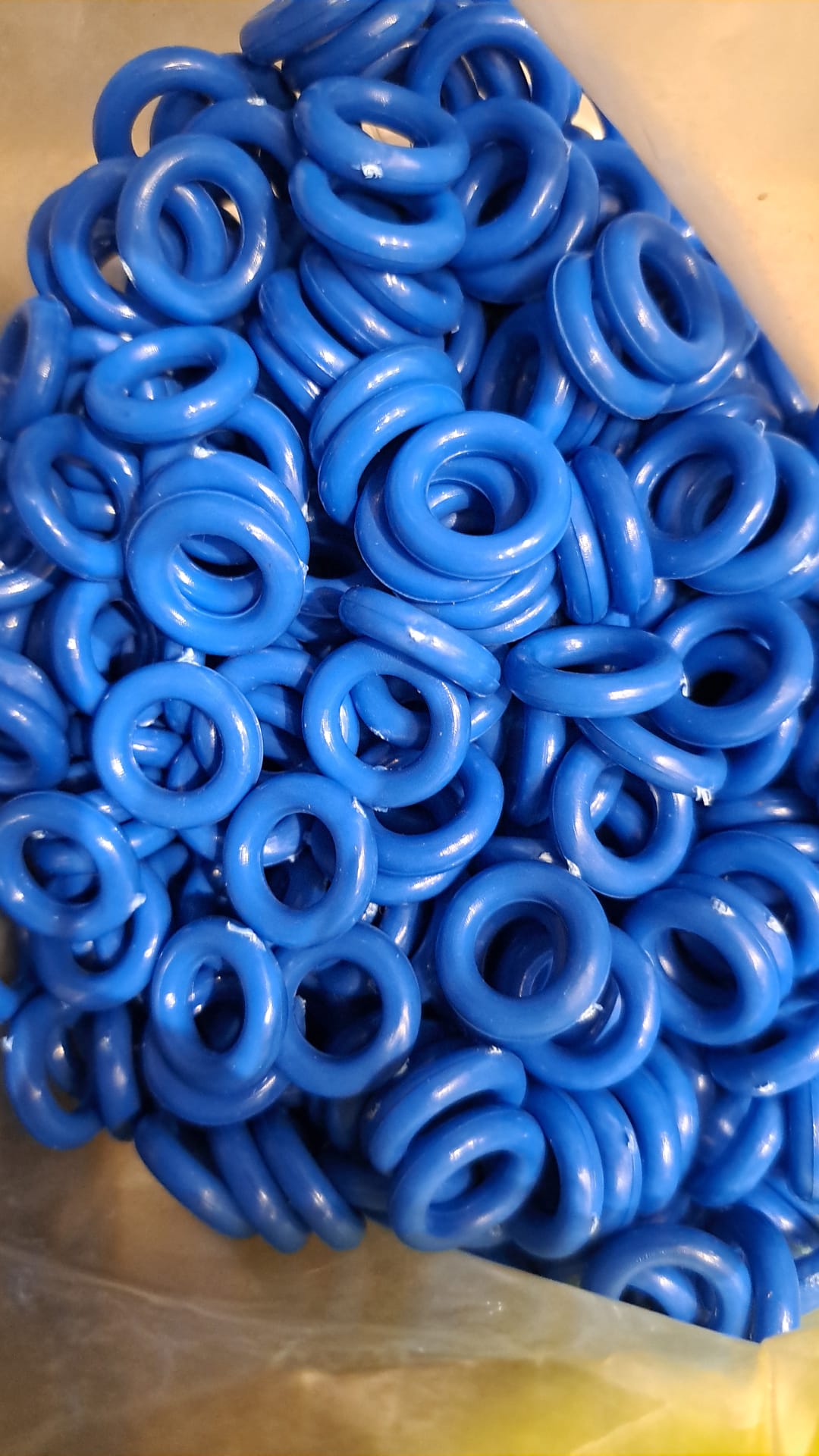 Renkli Güvercin Ayak Halkası, Simit Klips 50 adet