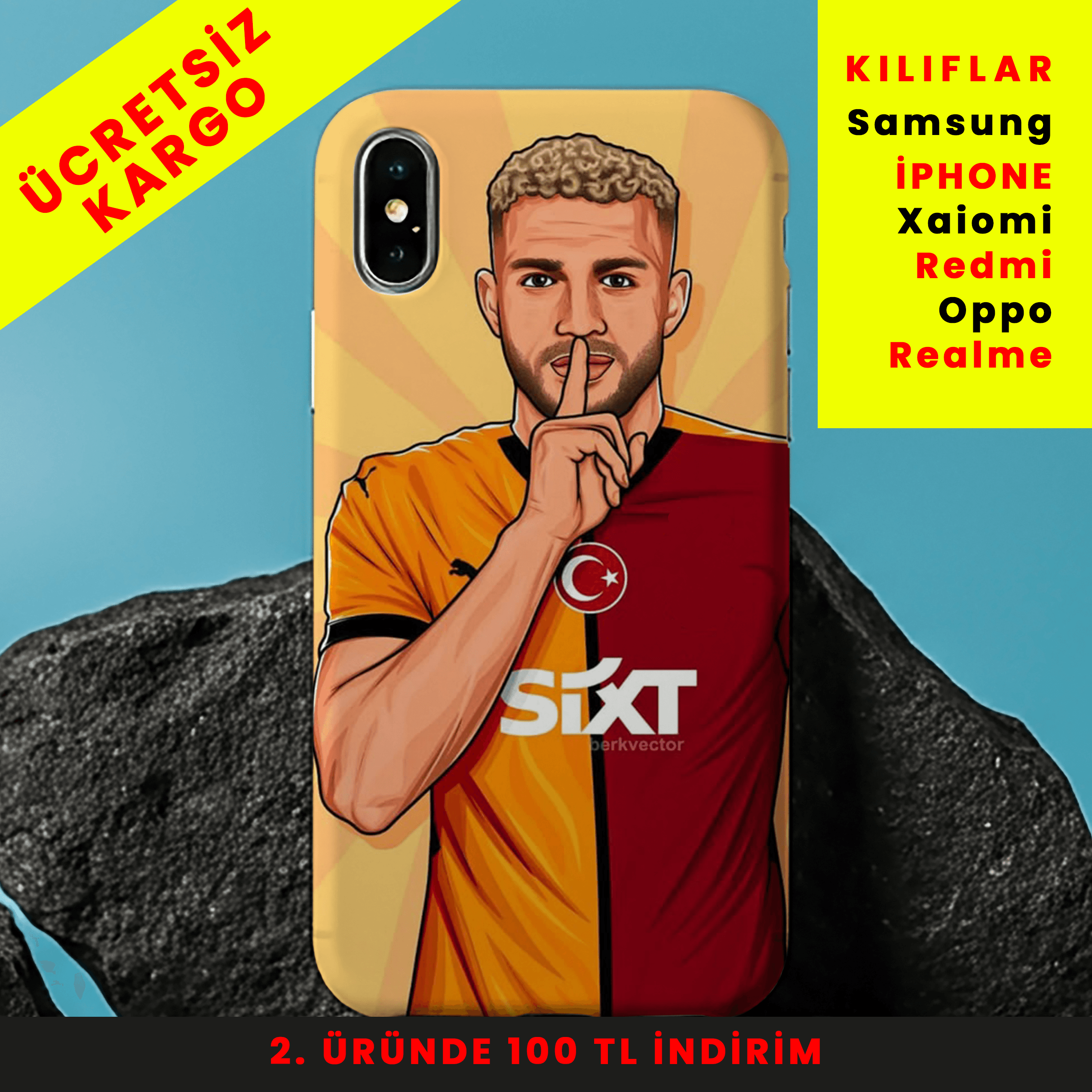 Barış Alper Hızında Tasarım Baskılı Telefon Kılıfları