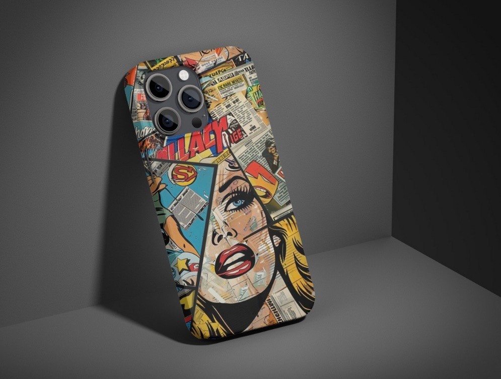 Comic Queen Tasarım Baskılı Telefon Kılıfları