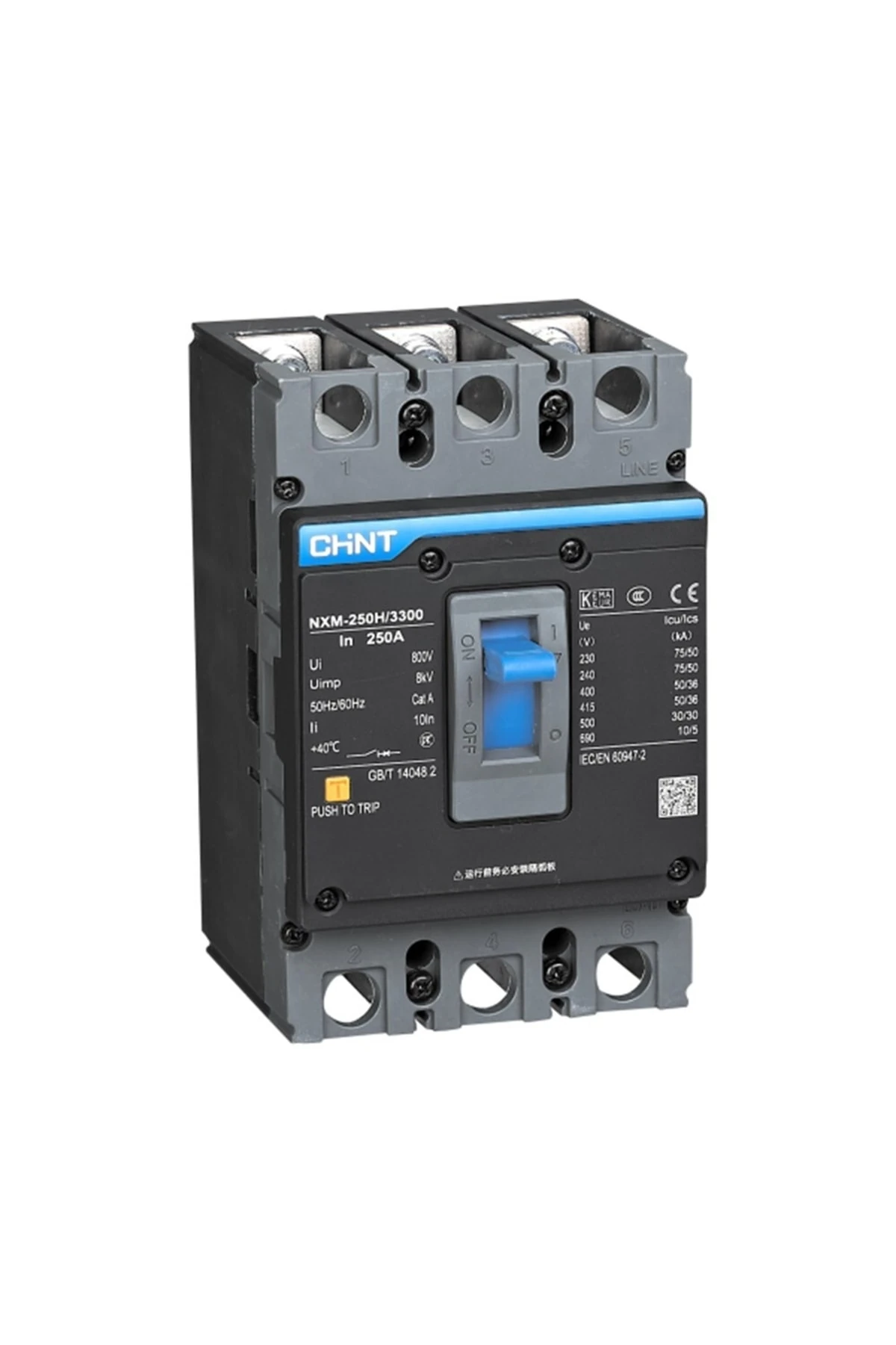 205889 3x63a 25ka Gnxm-63s Sabit Kompakt Şalter