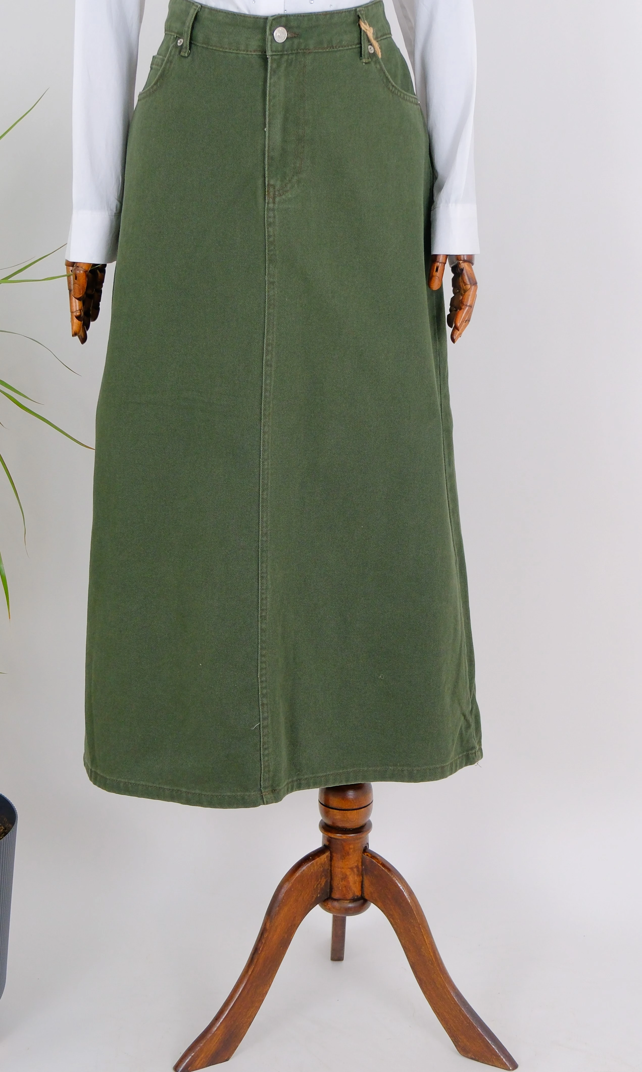 YÜKSEL BEL KOT ETEK  - Yeşil