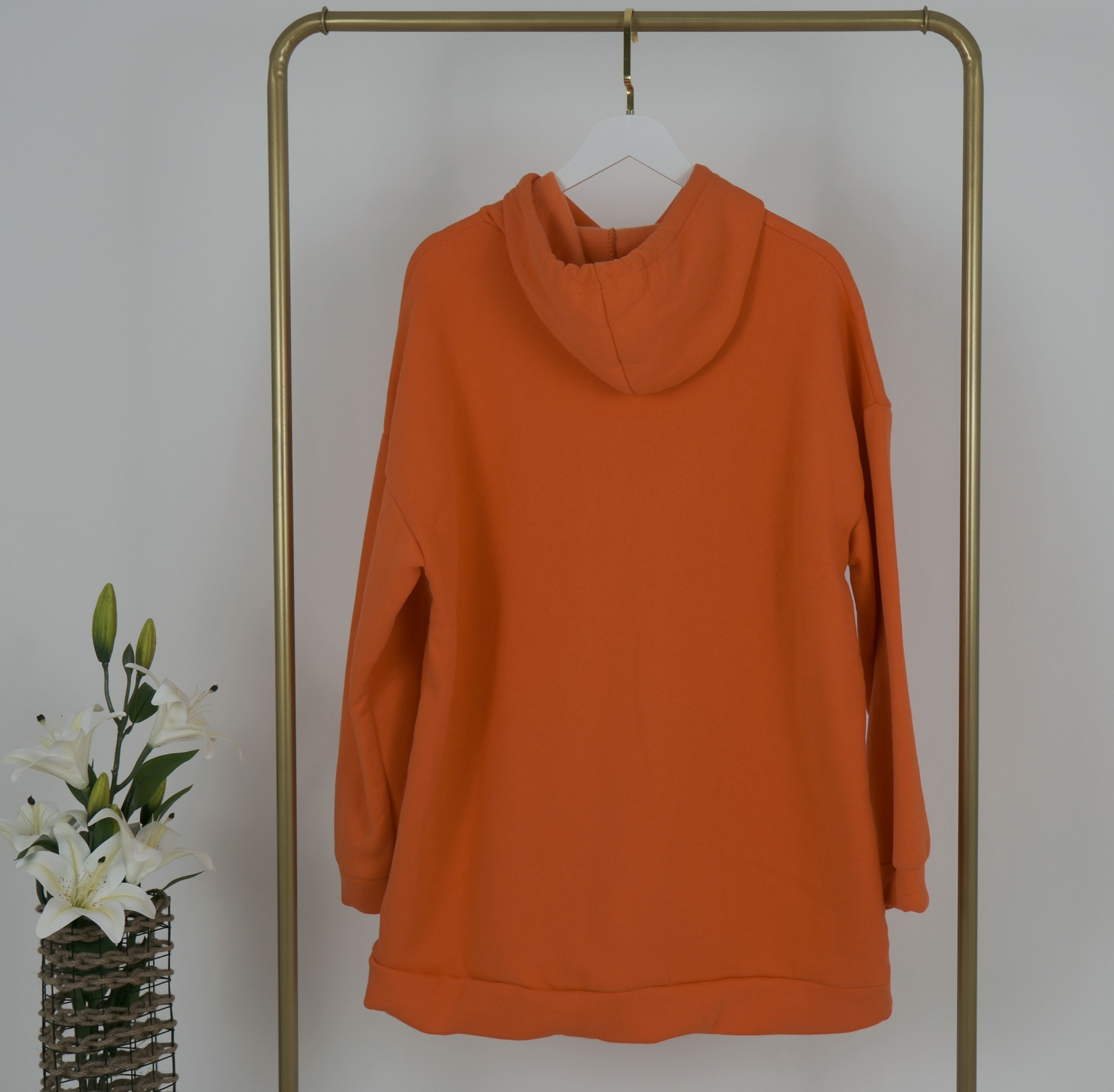 OVERSİZE KAPÜŞONLU SWEATSHİRT 