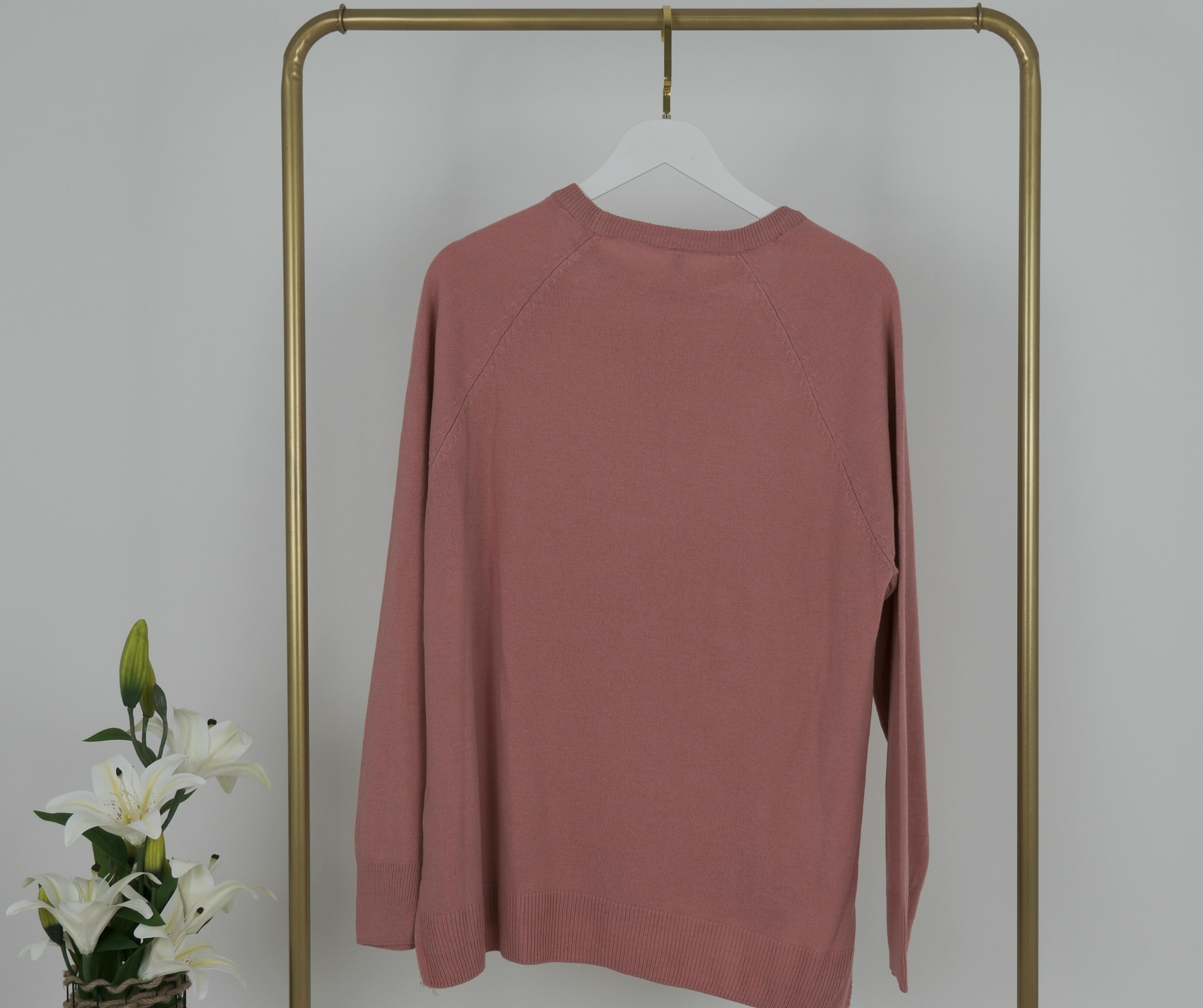 RAGLAN KOLLU BİSİKLET YAKA TRİKO KAZAK 